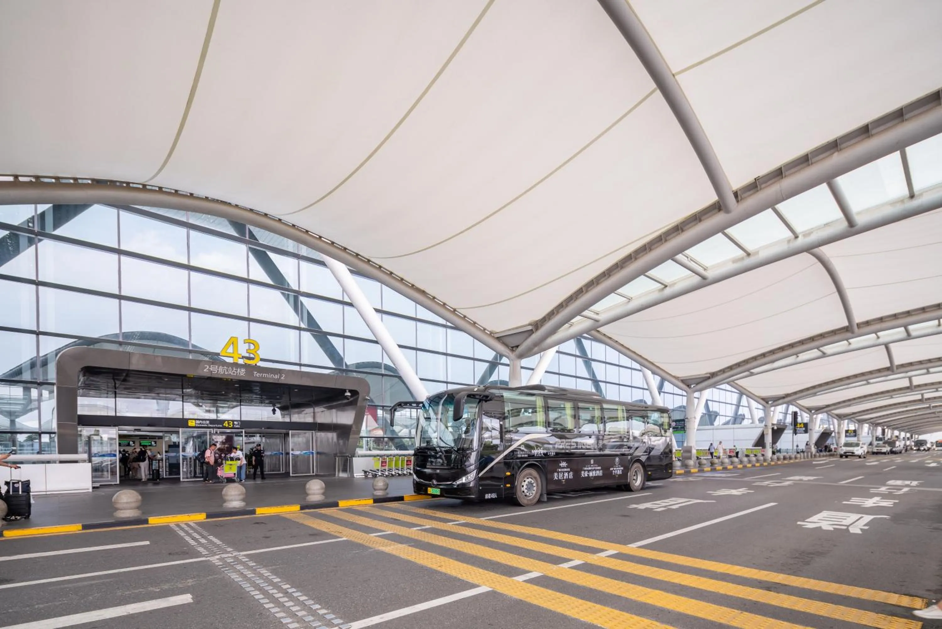 Location in Mercure Guangzhou Baiyun International Airport - Airport Free Shuttle Bus