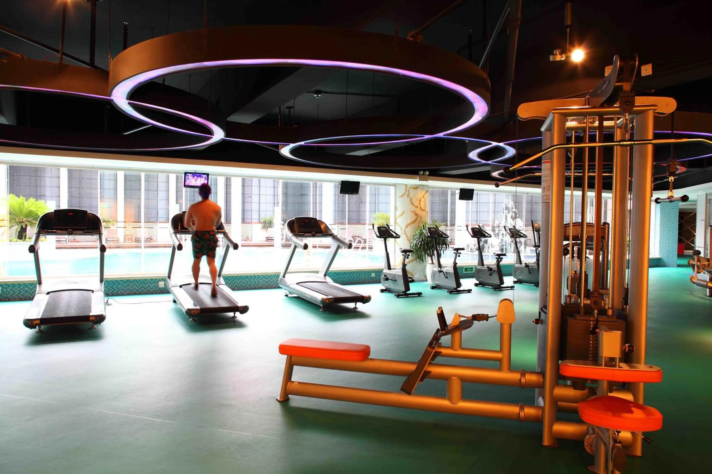 Fitness centre/facilities in Haikou Mingguang Shengyi Hotel (Previous Mingguang International Hotel)