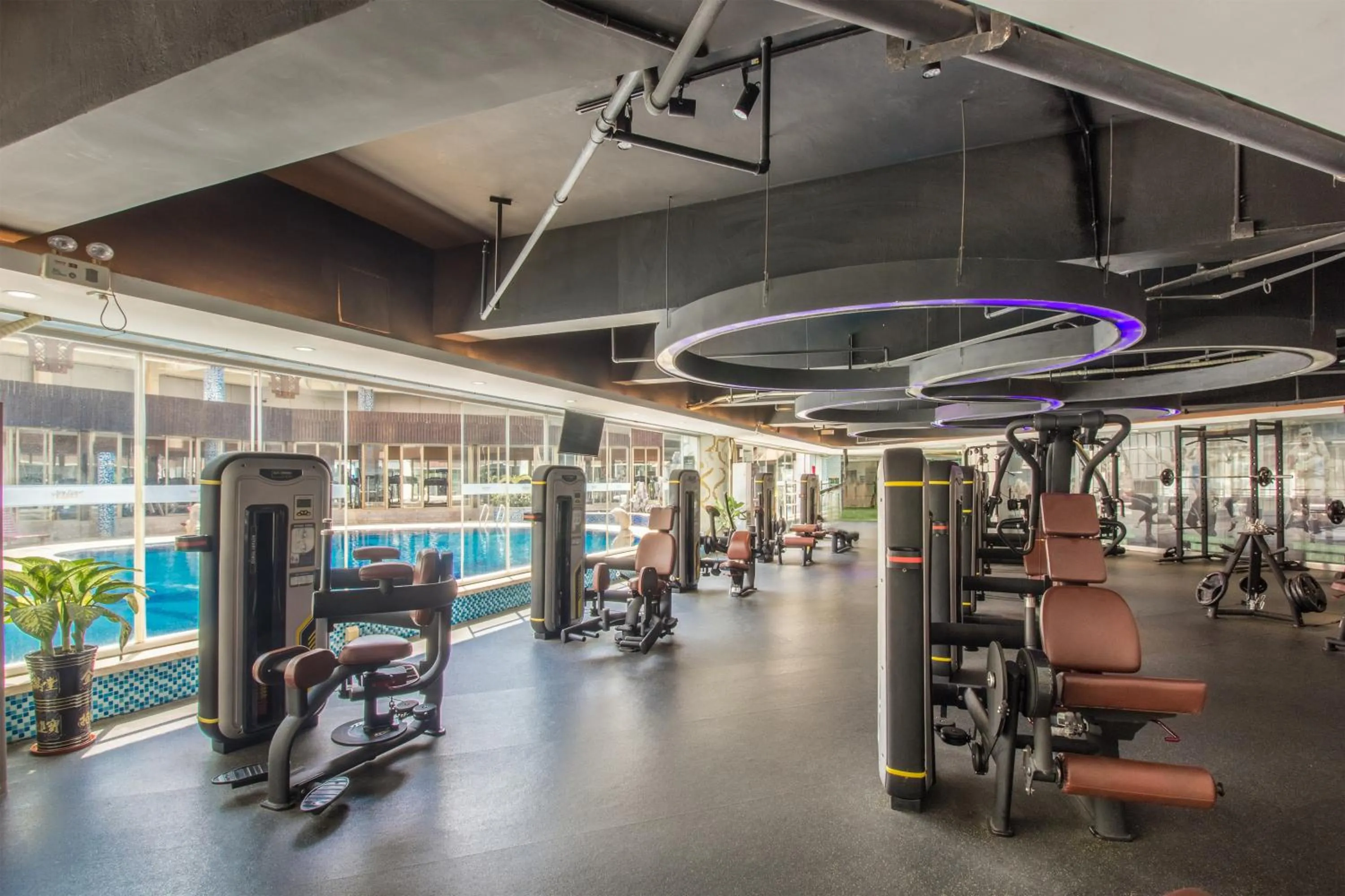 Fitness centre/facilities in Haikou Mingguang Shengyi Hotel (Previous Mingguang International Hotel)