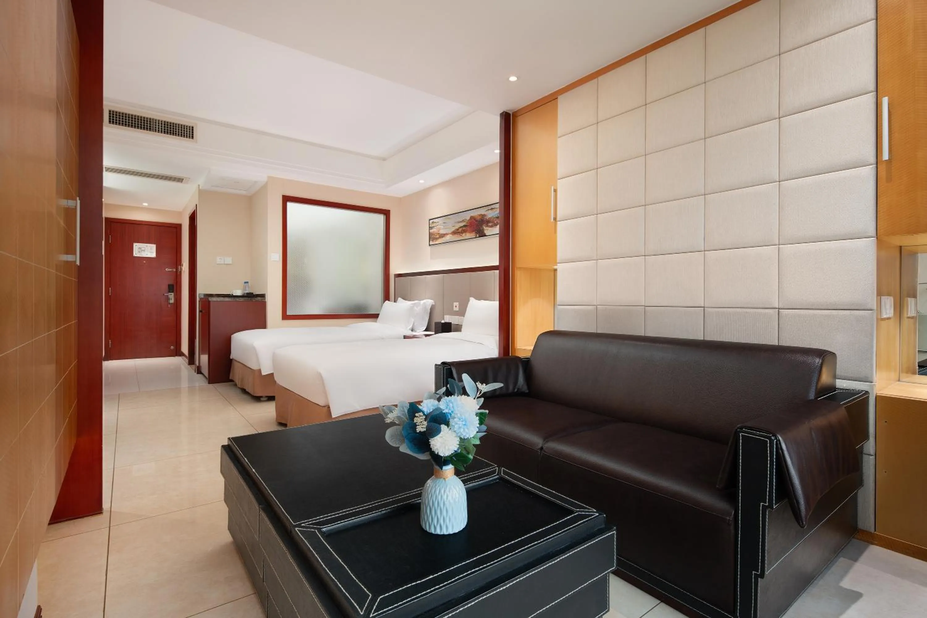 Bed in Haikou Mingguang Shengyi Hotel (Previous Mingguang International Hotel)