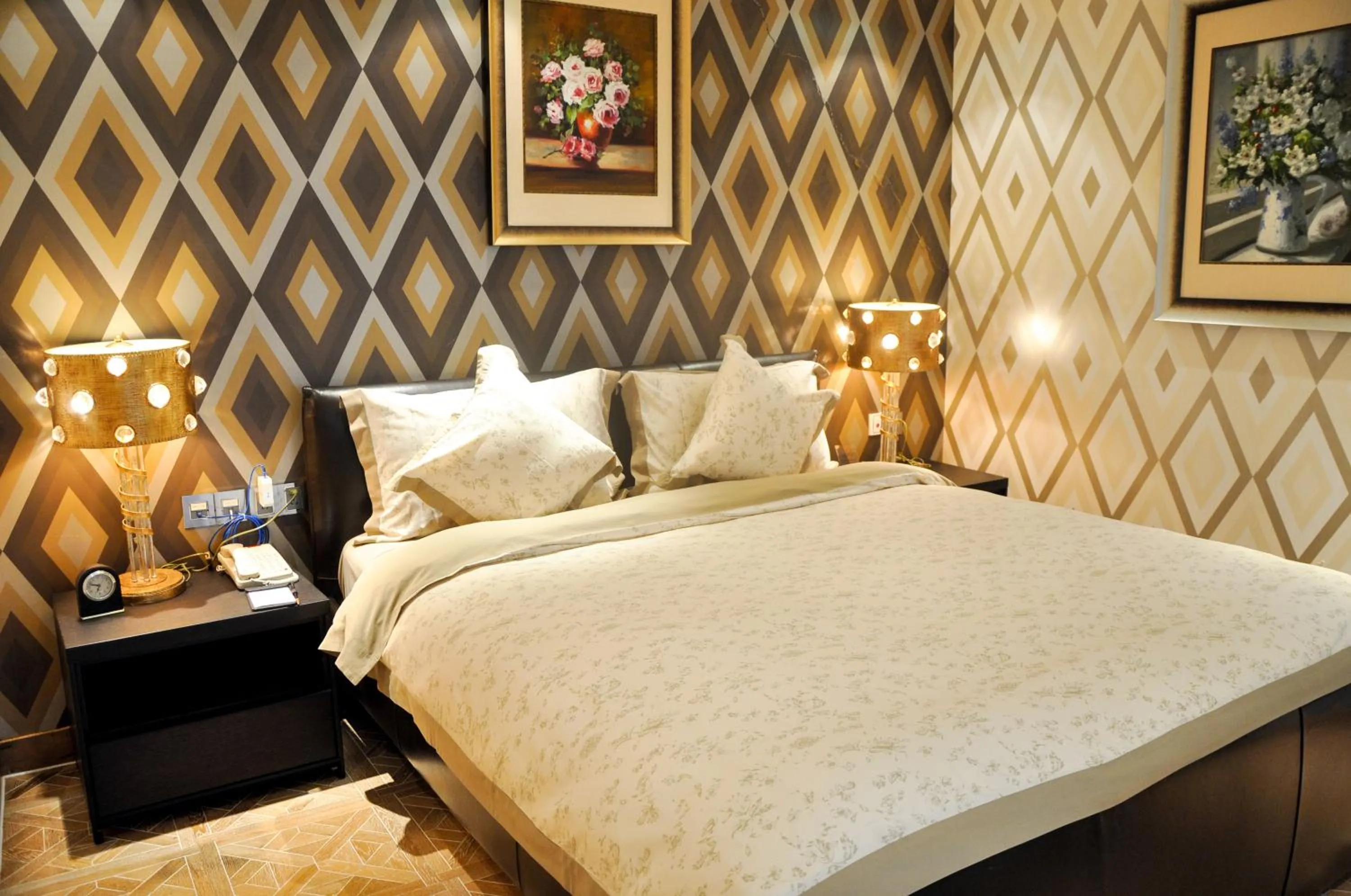 Bed in Haikou Mingguang Shengyi Hotel (Previous Mingguang International Hotel)