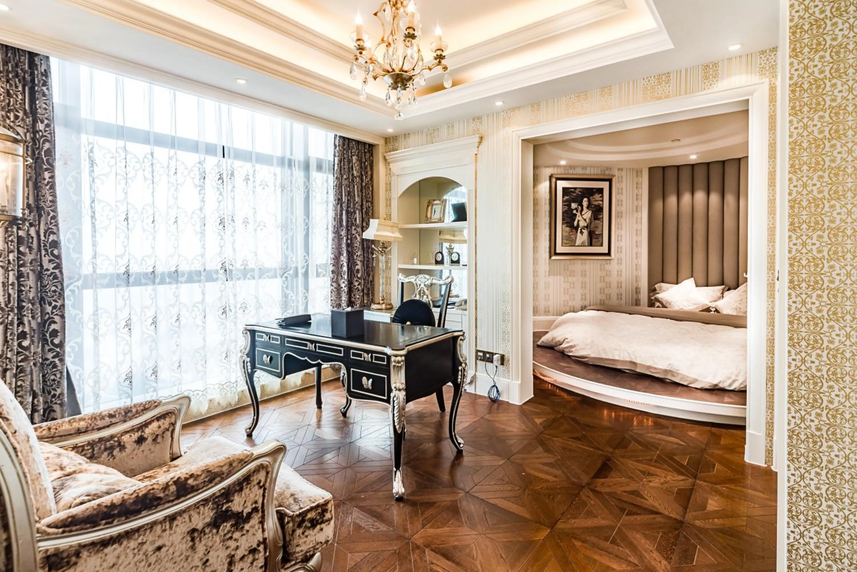 Bed in Haikou Mingguang Shengyi Hotel (Previous Mingguang International Hotel)