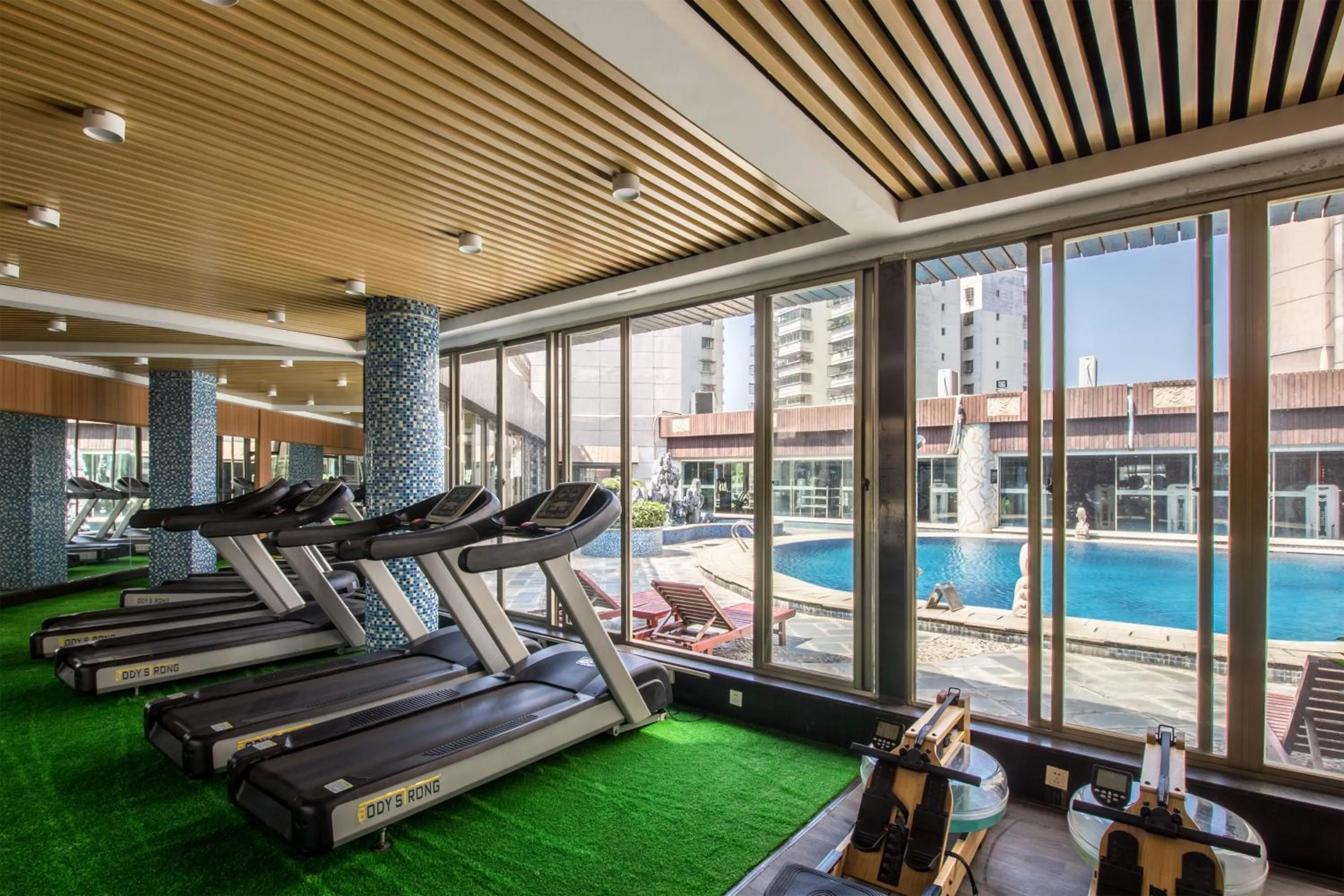 Fitness centre/facilities in Haikou Mingguang Shengyi Hotel (Previous Mingguang International Hotel)