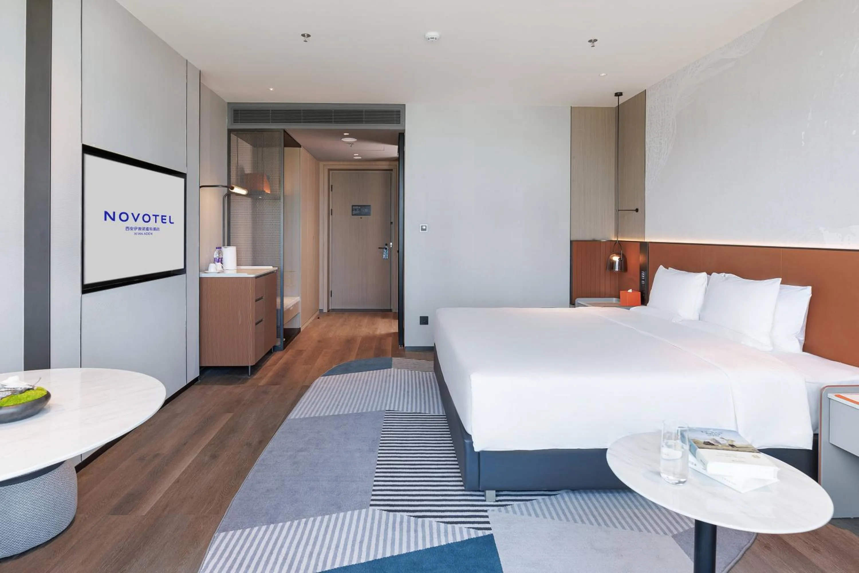 Bed in Novotel Xi'an Aden