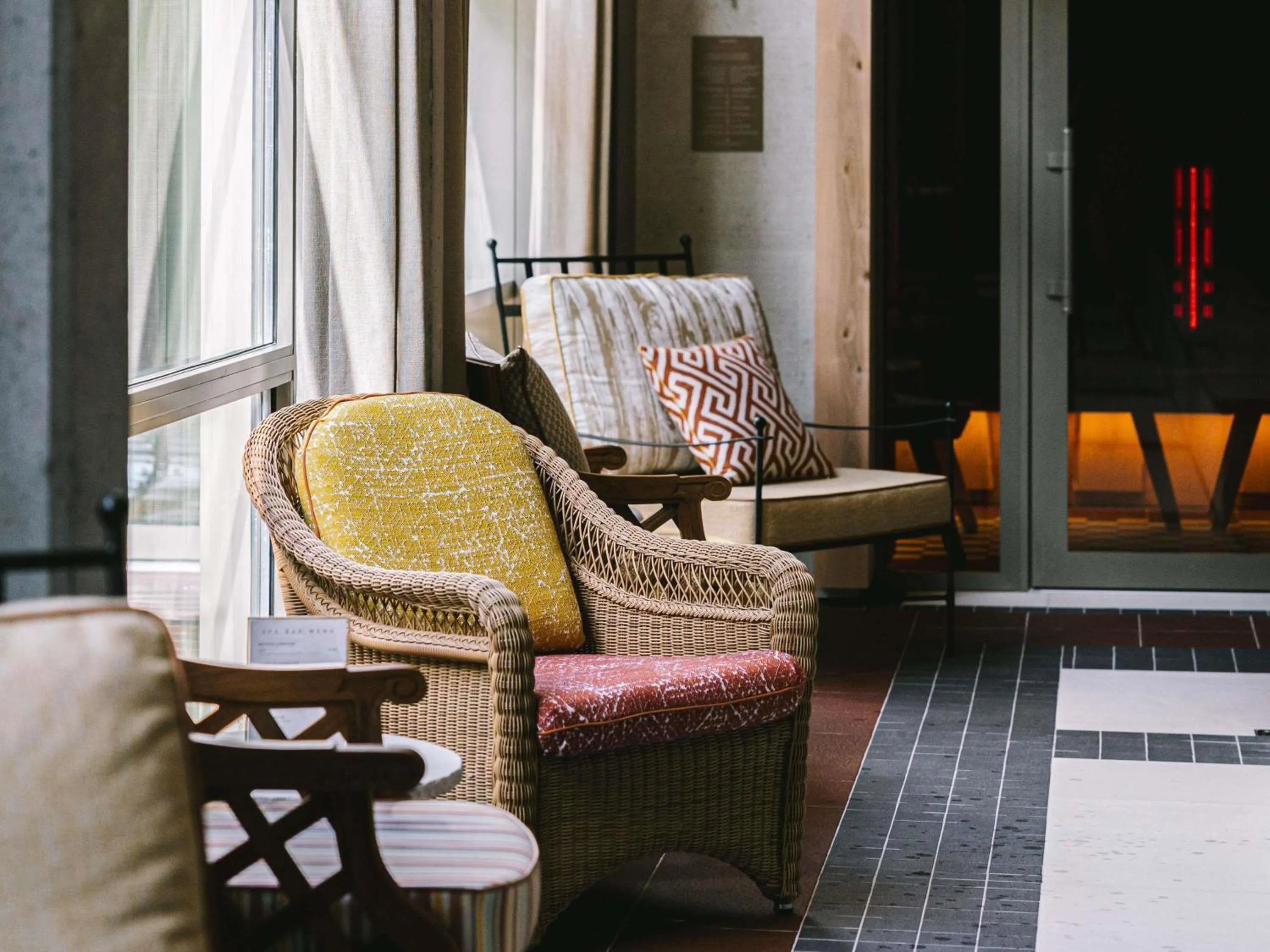 Pool view in Mondrian Bordeaux Les Carmes