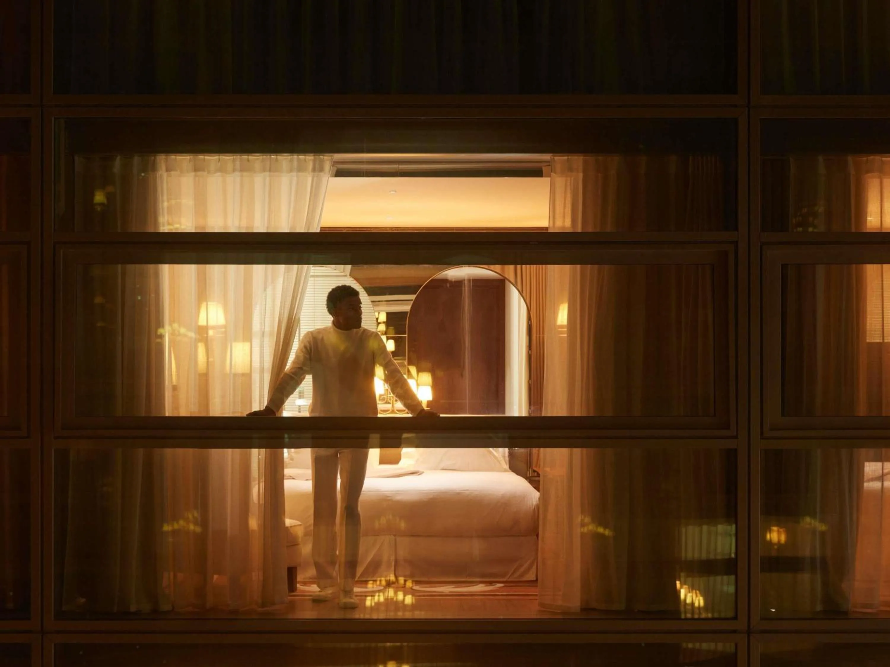 Bedroom in Mondrian Bordeaux Les Carmes