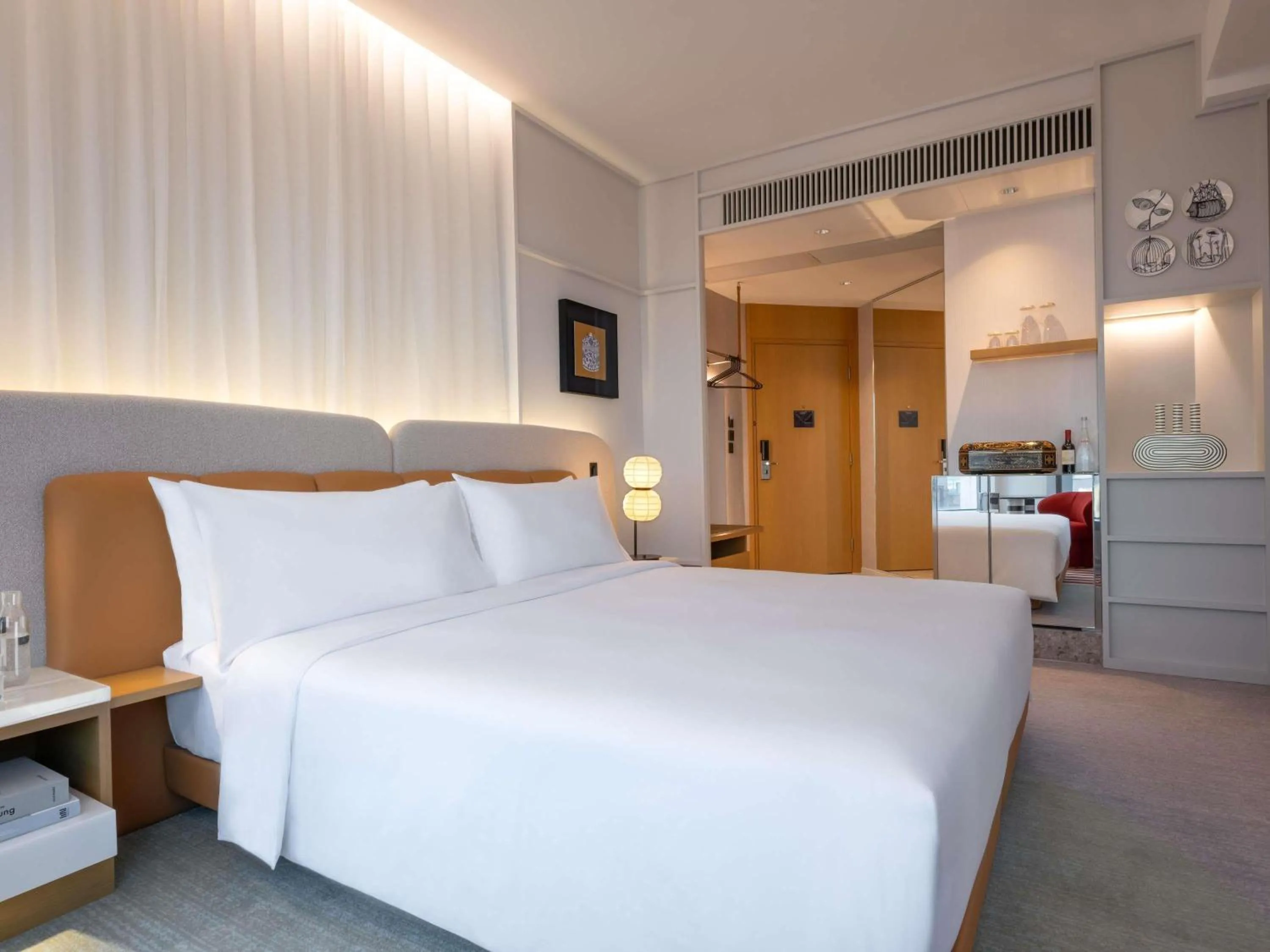 Bedroom, Bed in Mondrian Hong Kong