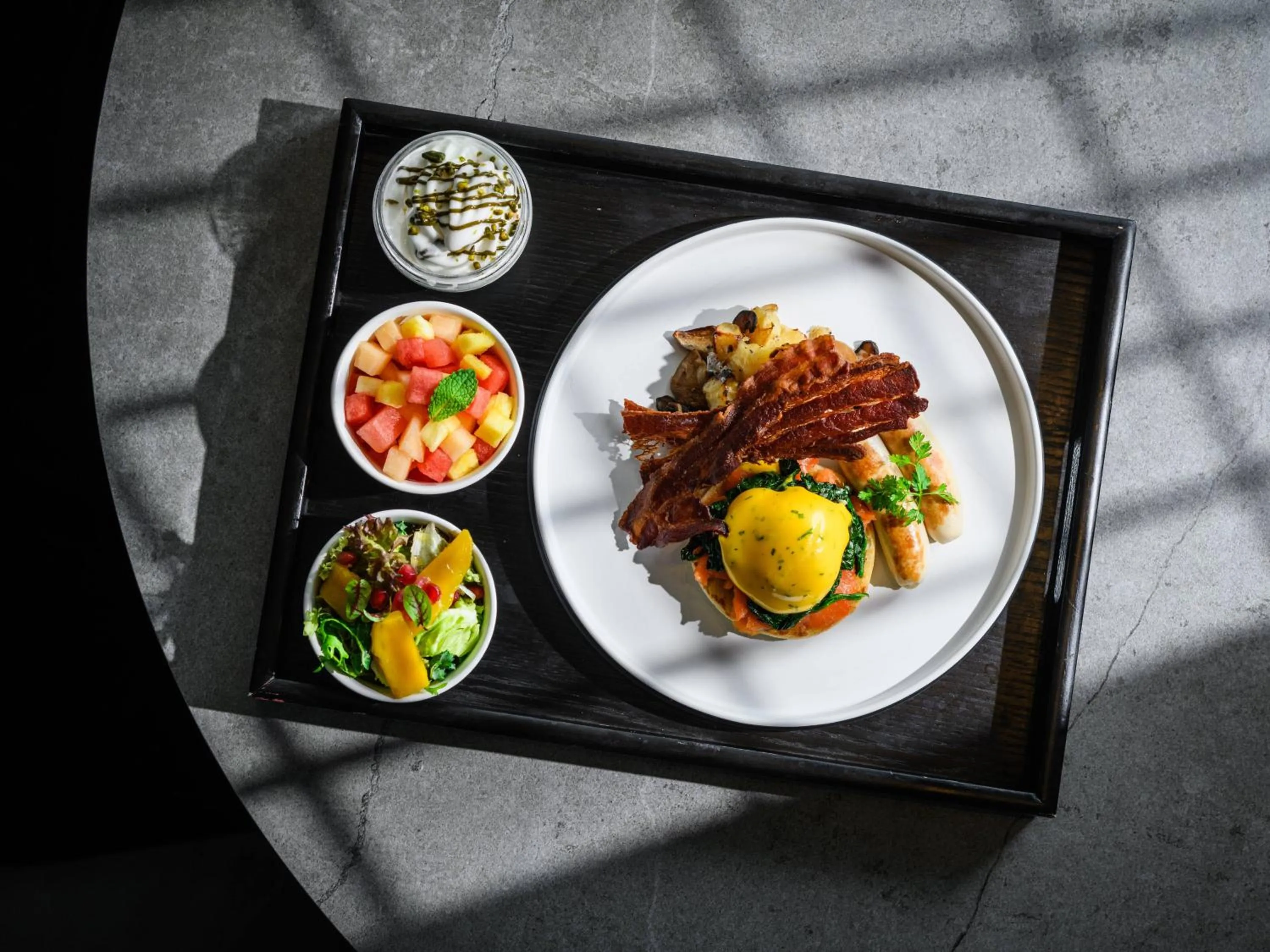 Breakfast in Mondrian Hong Kong