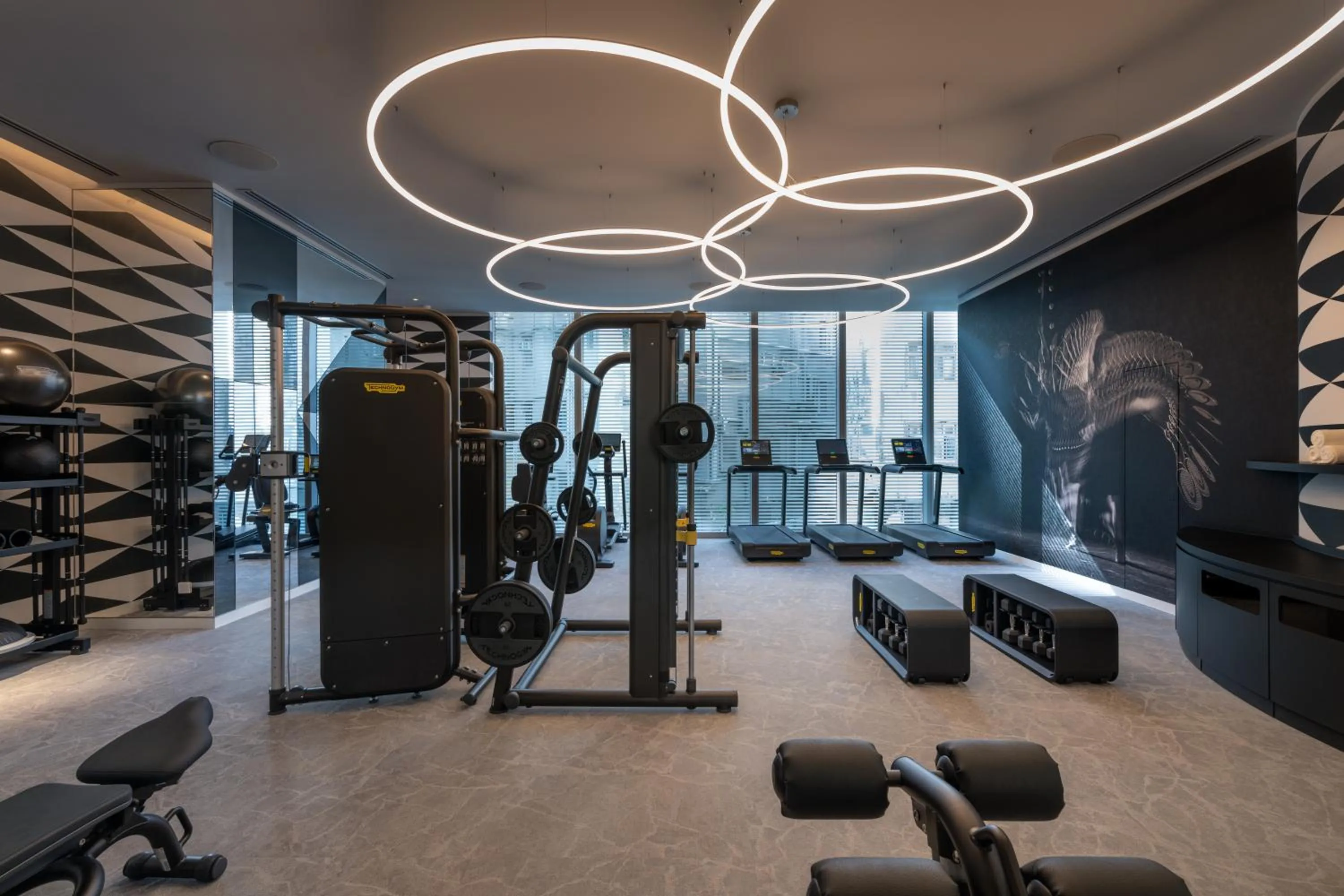 Fitness centre/facilities in Mondrian Hong Kong