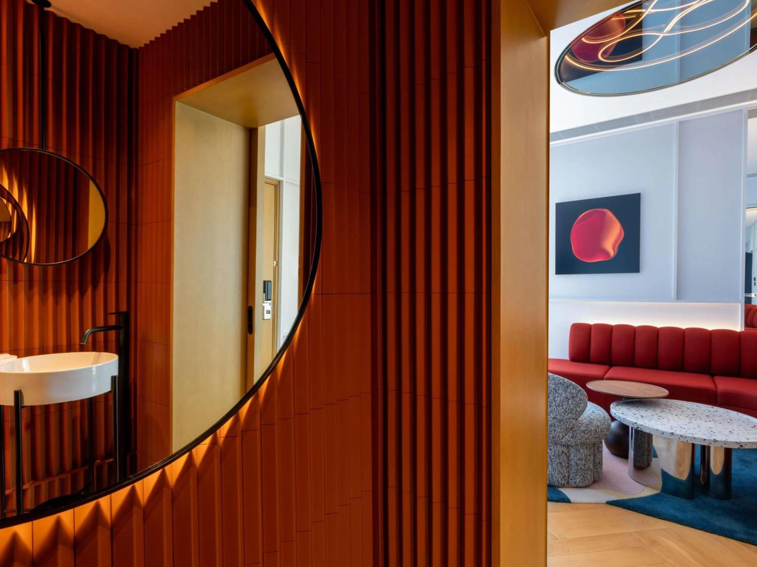 Bedroom, Bed in Mondrian Hong Kong