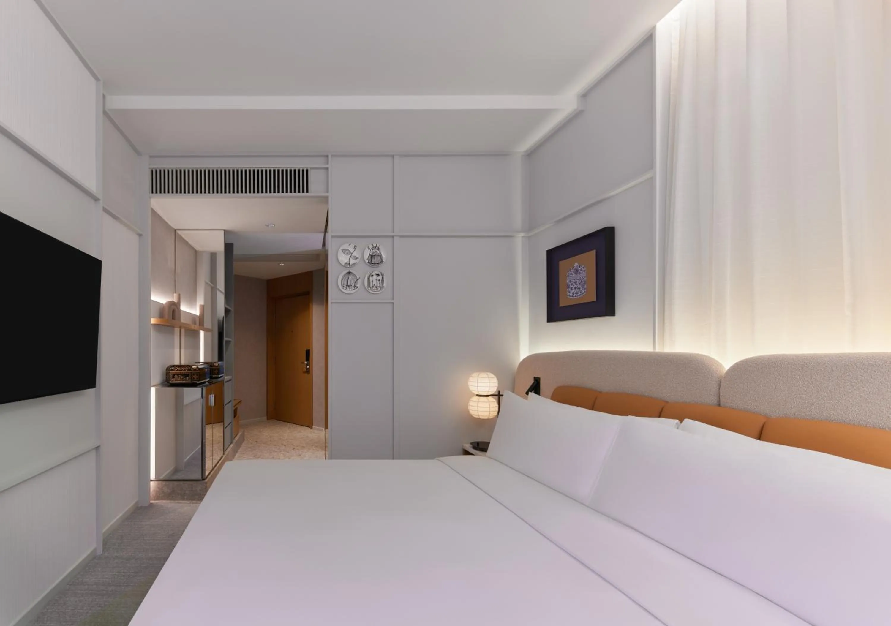 Bed in Mondrian Hong Kong