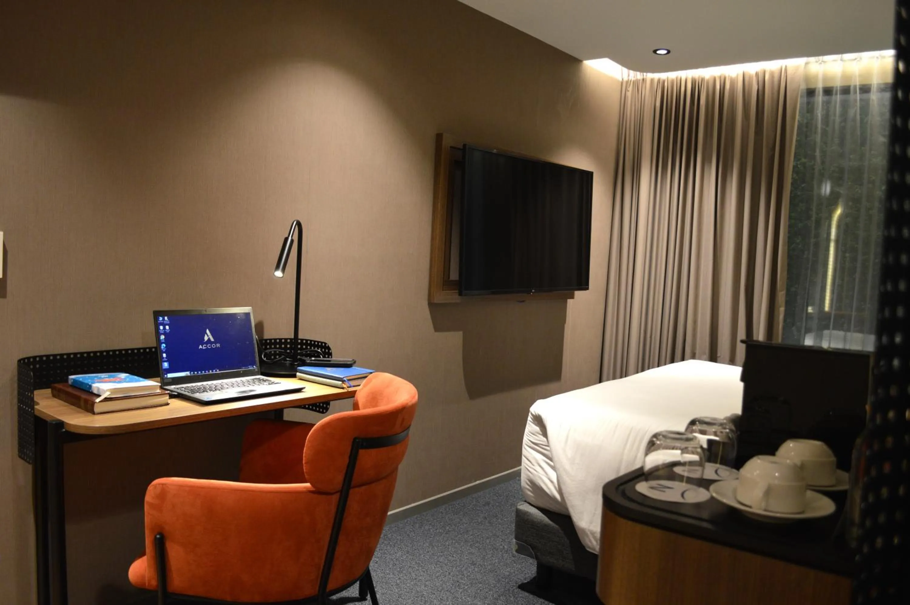 Bedroom, Bed in Novotel México City Centro Histórico