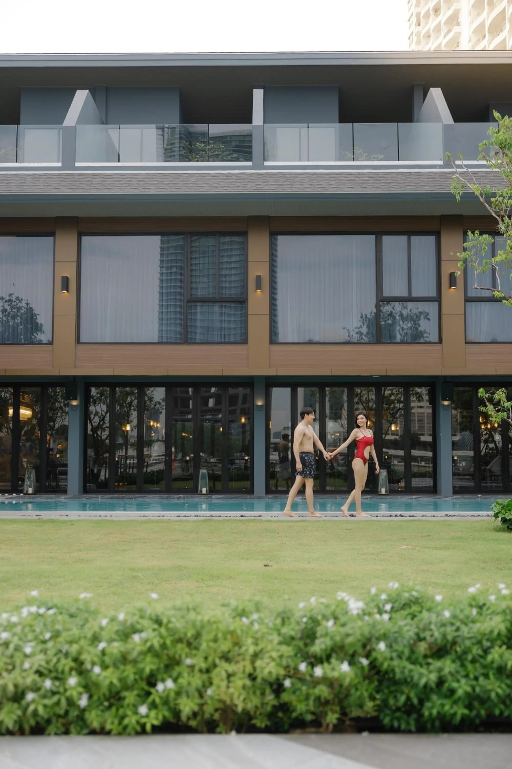 Pool view in Ten Six Hundred, Chao Phraya, Bangkok by Preference, managed by The Ascott Limited