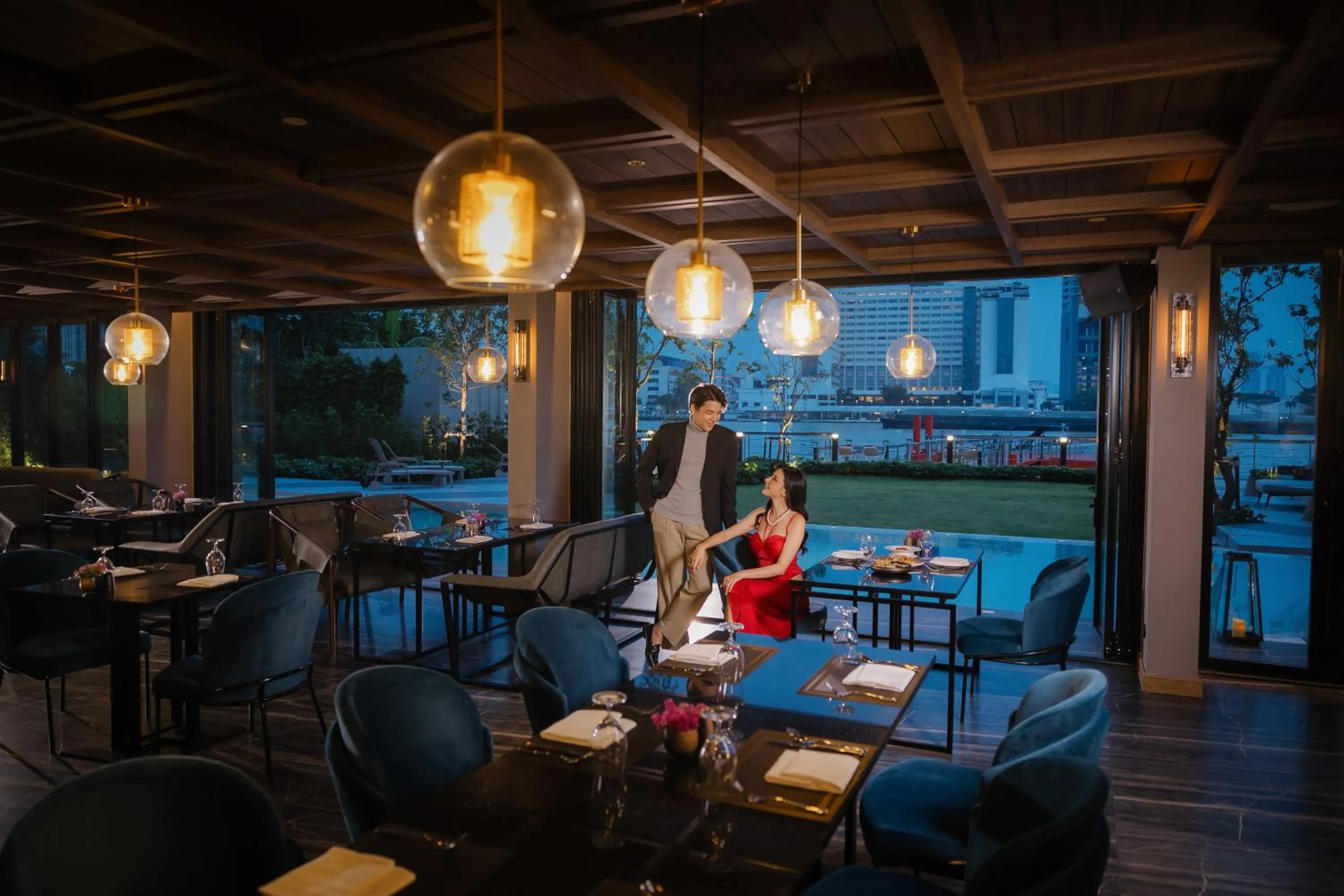Restaurant/places to eat in Ten Six Hundred, Chao Phraya, Bangkok by Preference, managed by The Ascott Limited