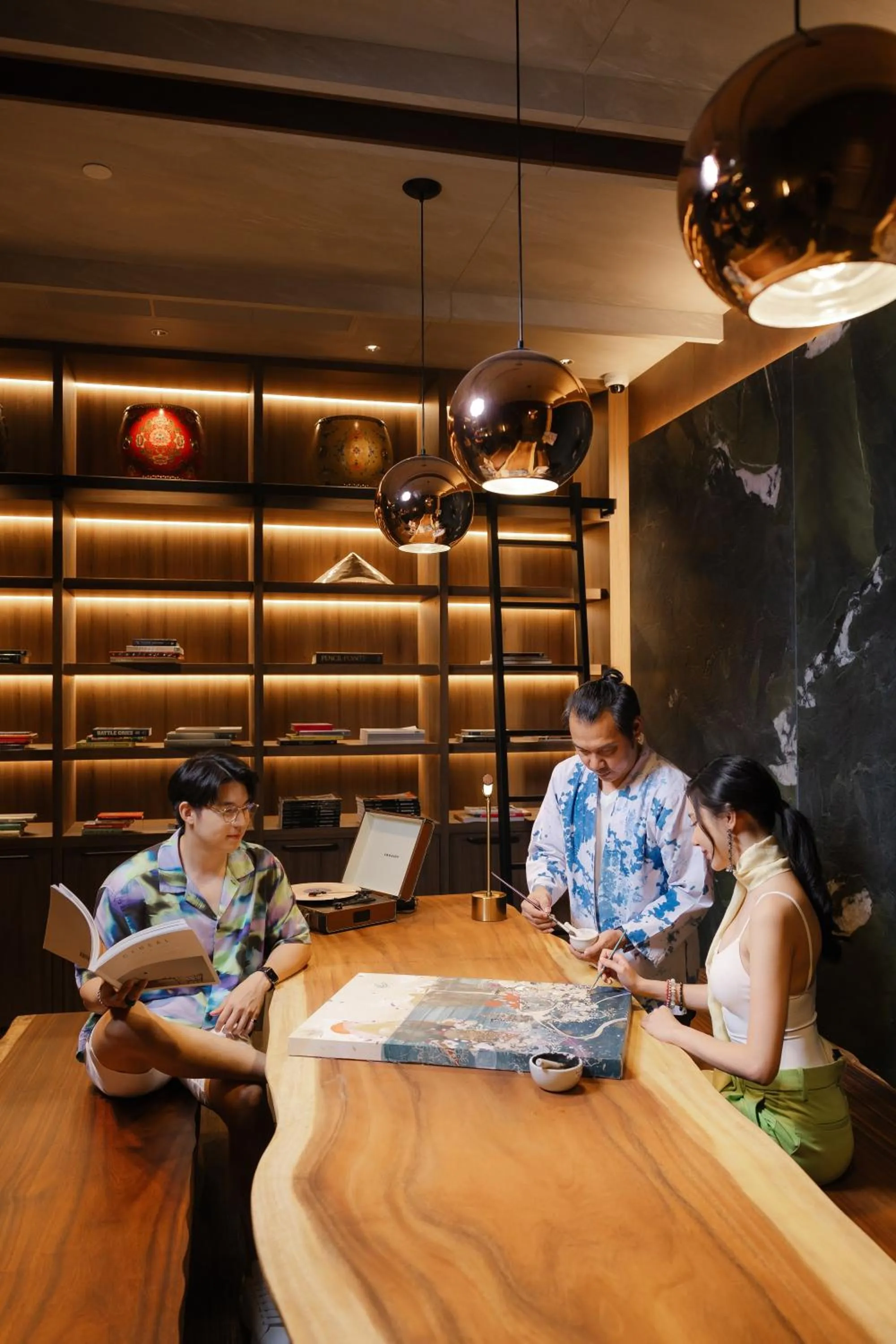 Communal lounge/ TV room in Ten Six Hundred, Chao Phraya, Bangkok by Preference, managed by The Ascott Limited