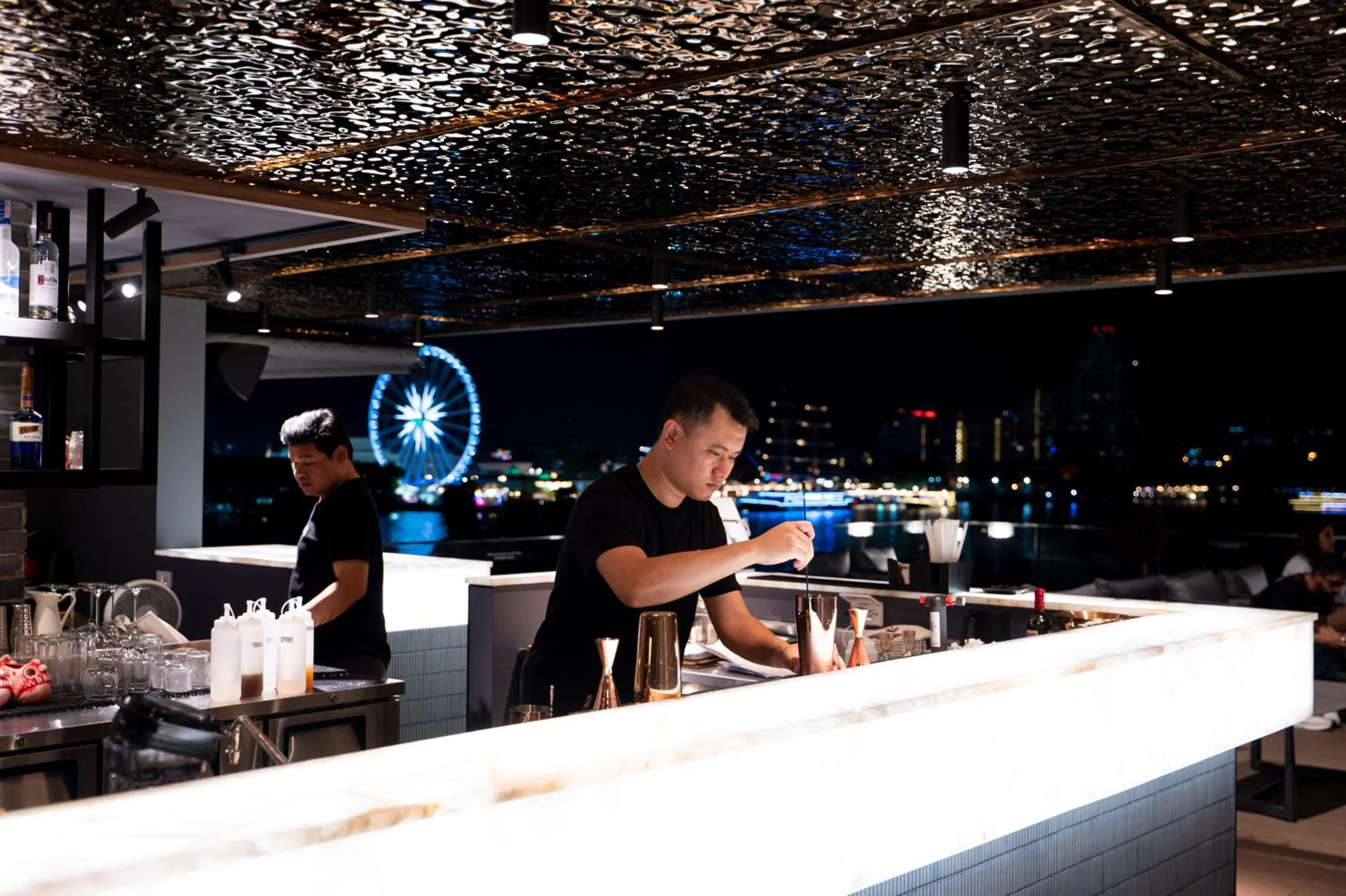 Lounge or bar in Ten Six Hundred, Chao Phraya, Bangkok by Preference, managed by The Ascott Limited