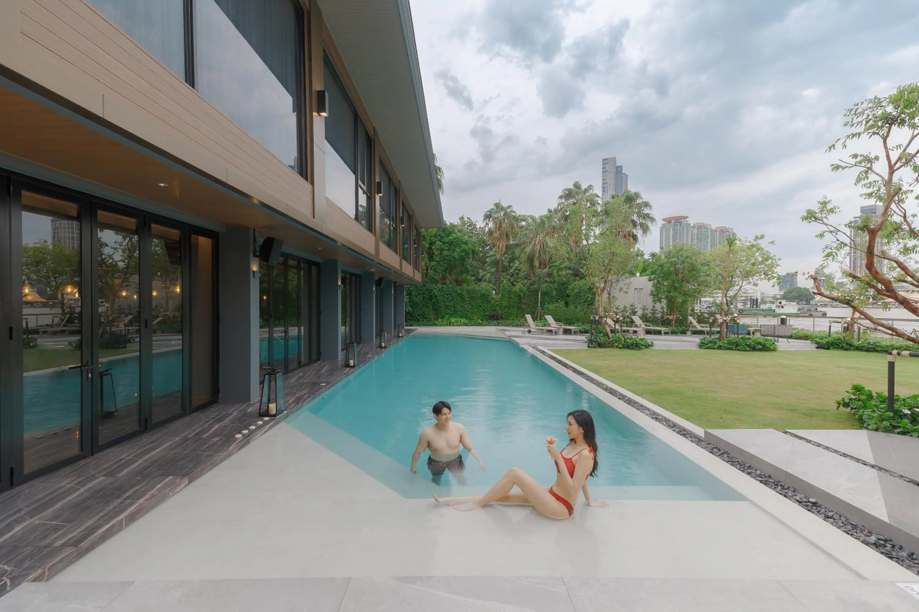 Pool view in Ten Six Hundred, Chao Phraya, Bangkok by Preference, managed by The Ascott Limited
