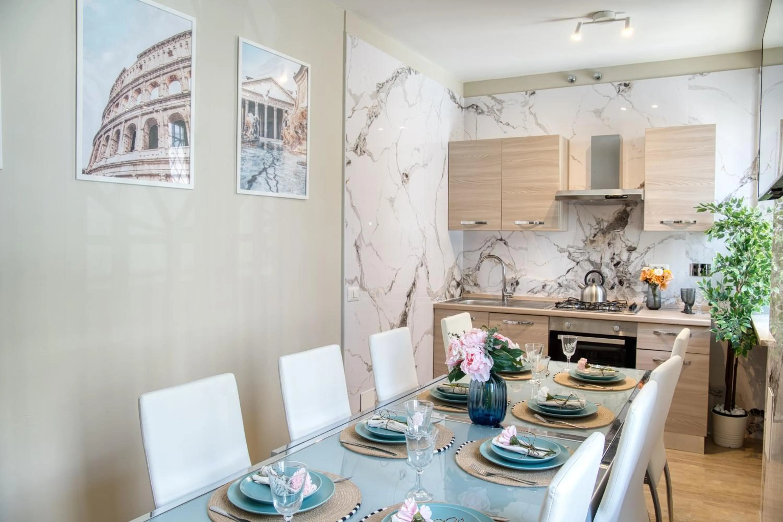 Kitchen or kitchenette in Di Martino Residence