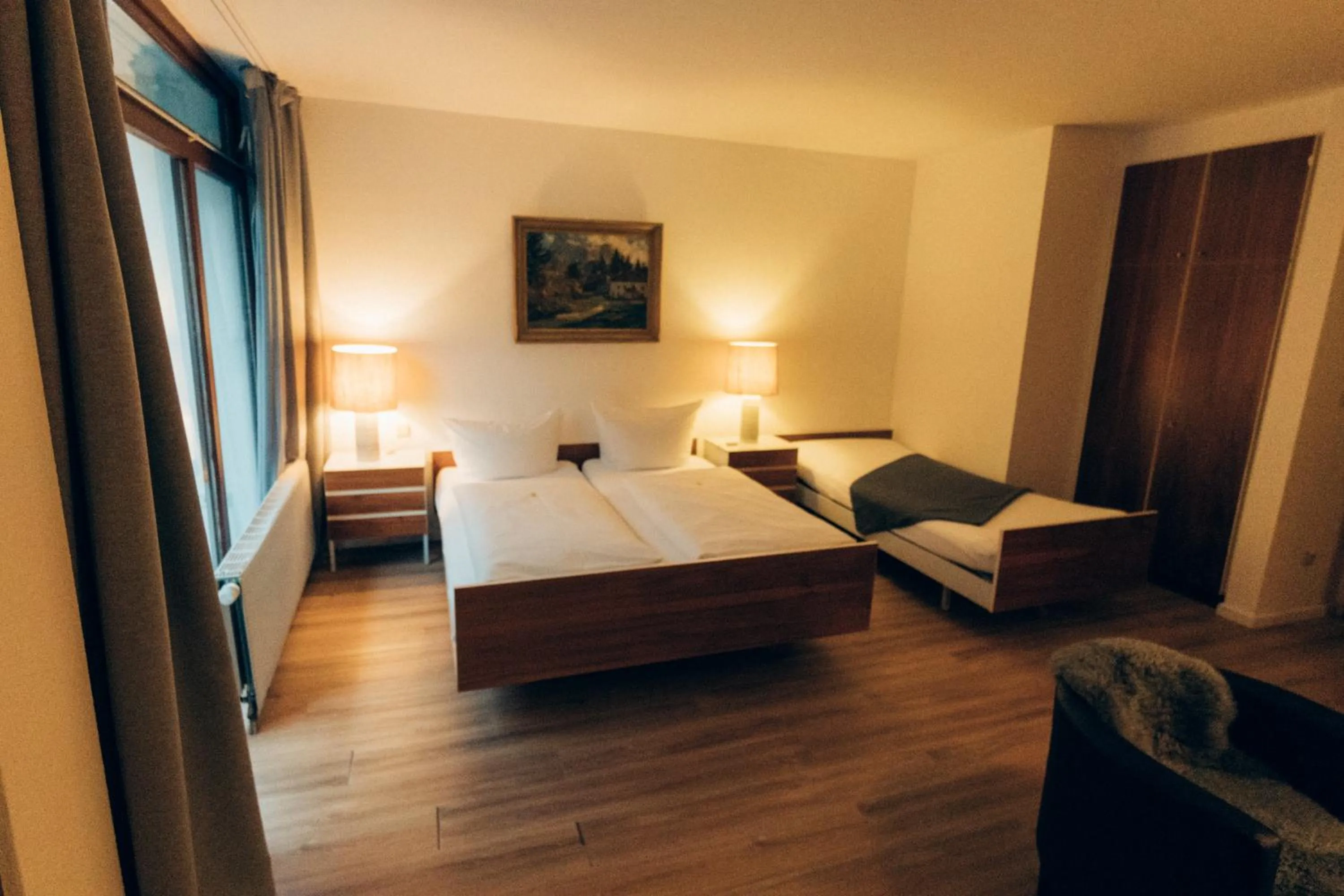 Bed in Gasthof Hotel zur Post