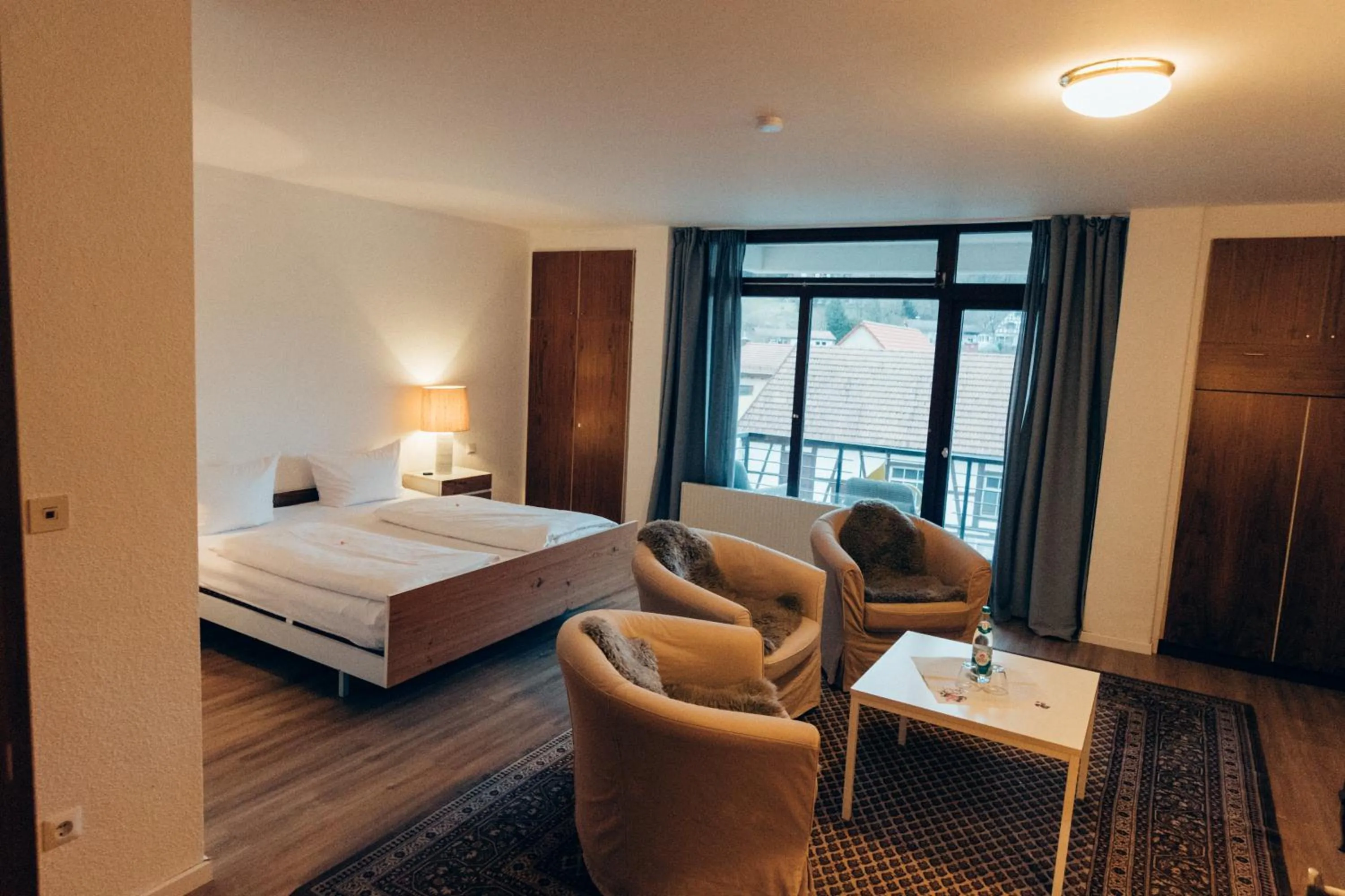 Bed in Gasthof Hotel zur Post