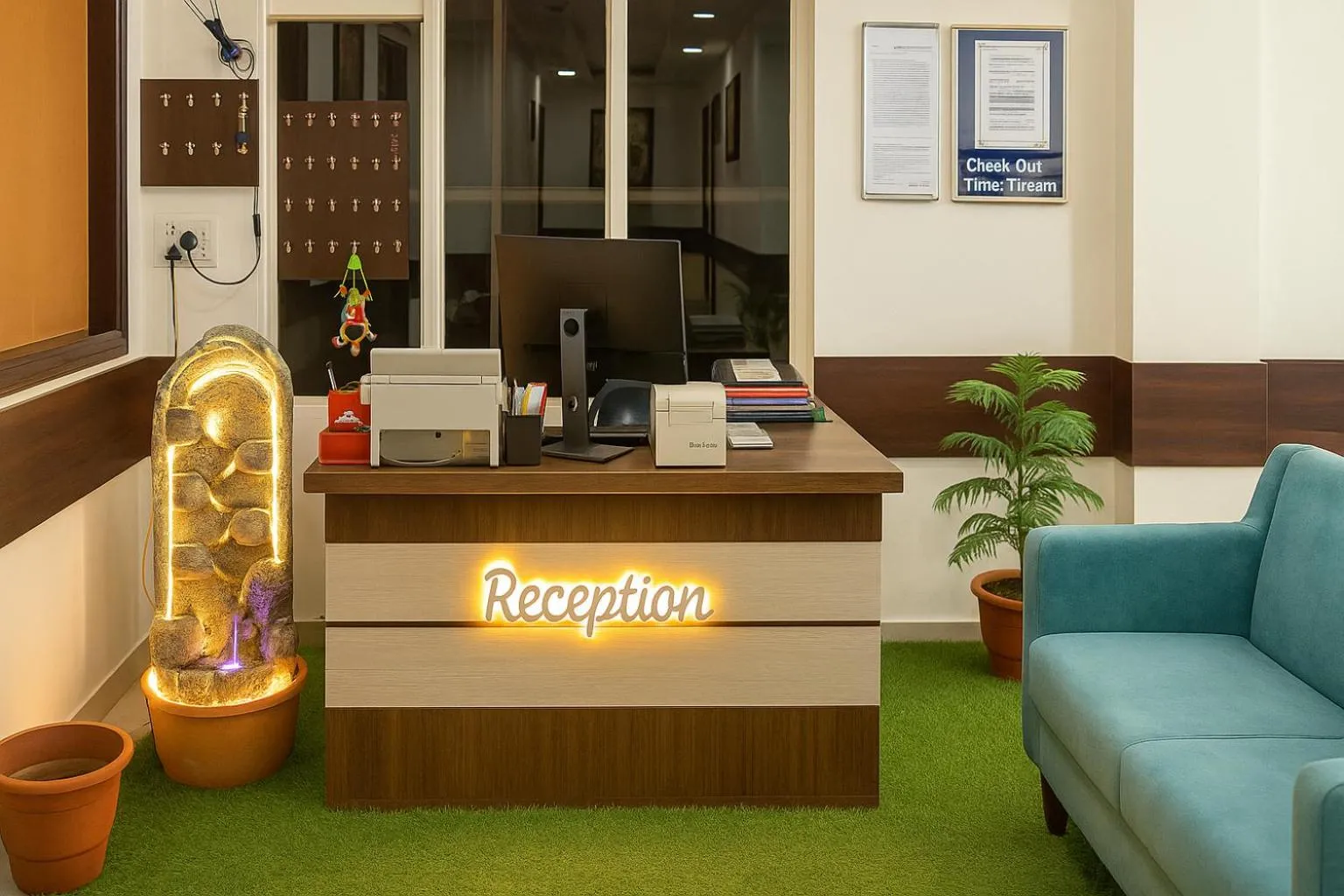 Lobby or reception in Hotel The Heights