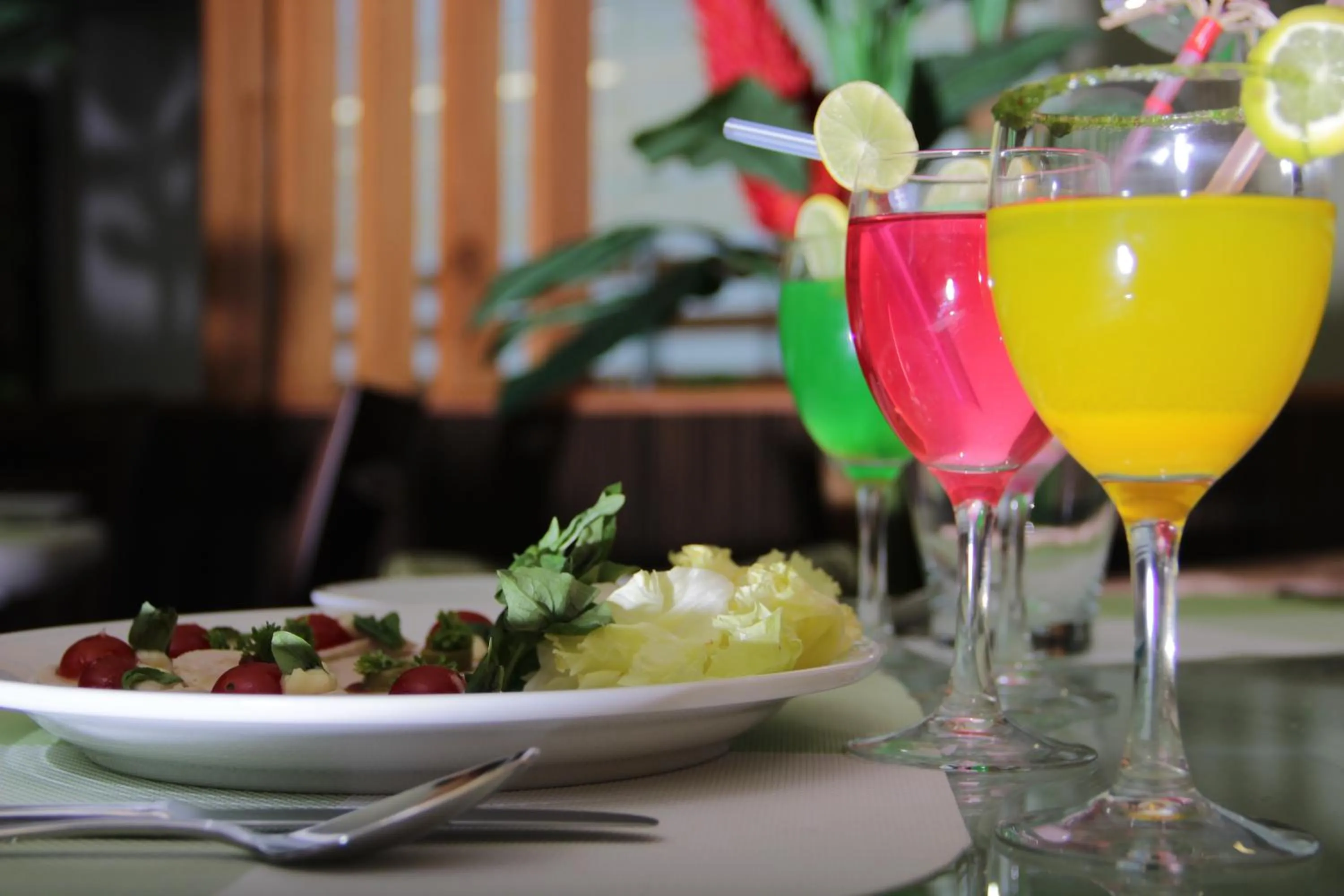 Food in Hotel Green Olive