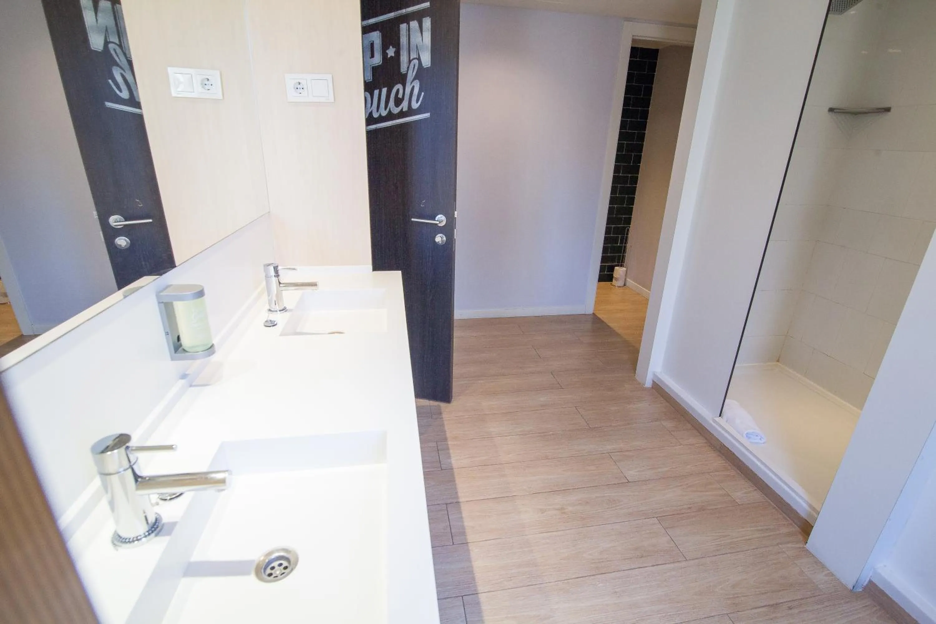 Bathroom in Toc Hostel Madrid