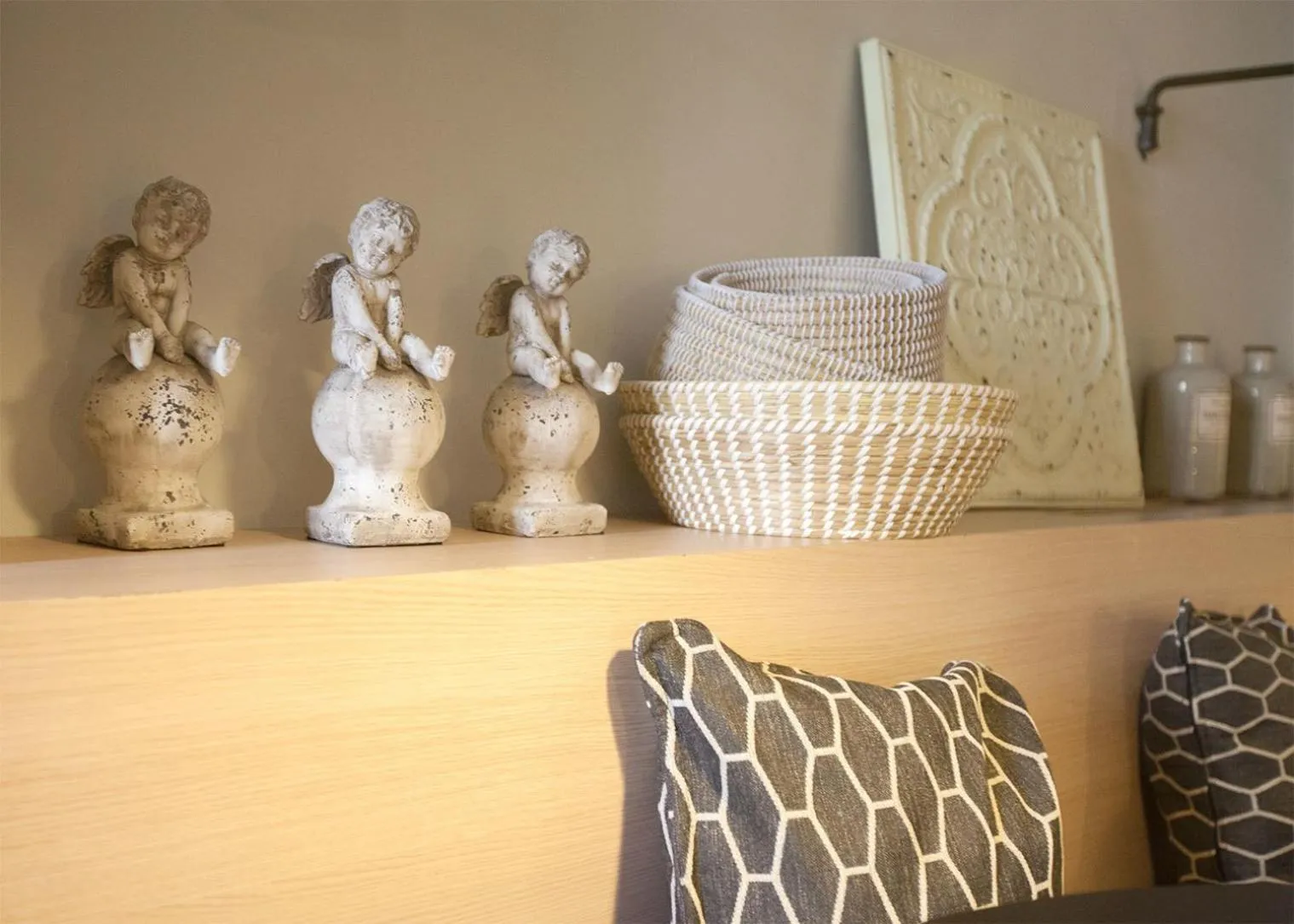 Decorative detail in Toc Hostel Madrid