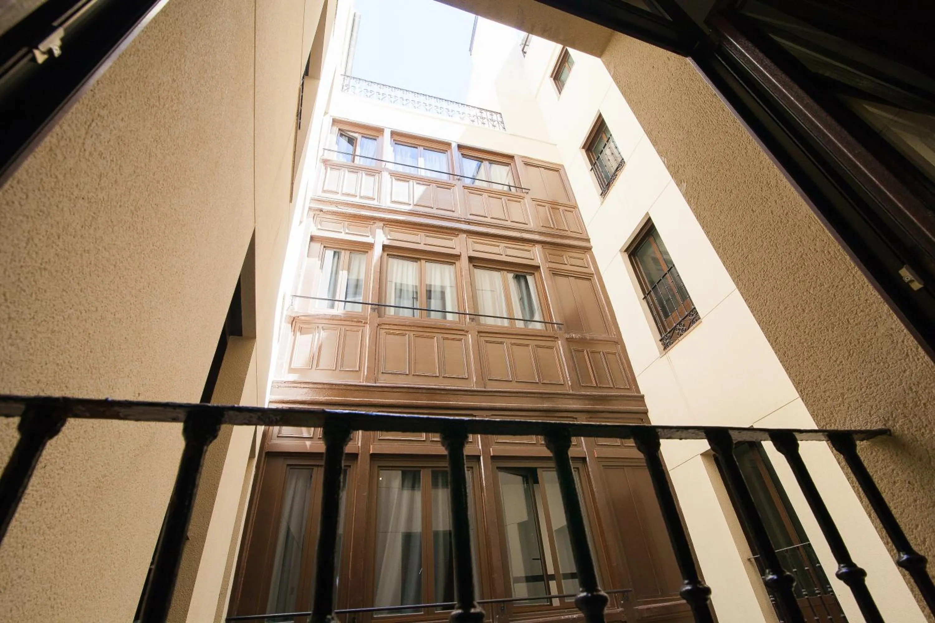 Patio in Toc Hostel Madrid