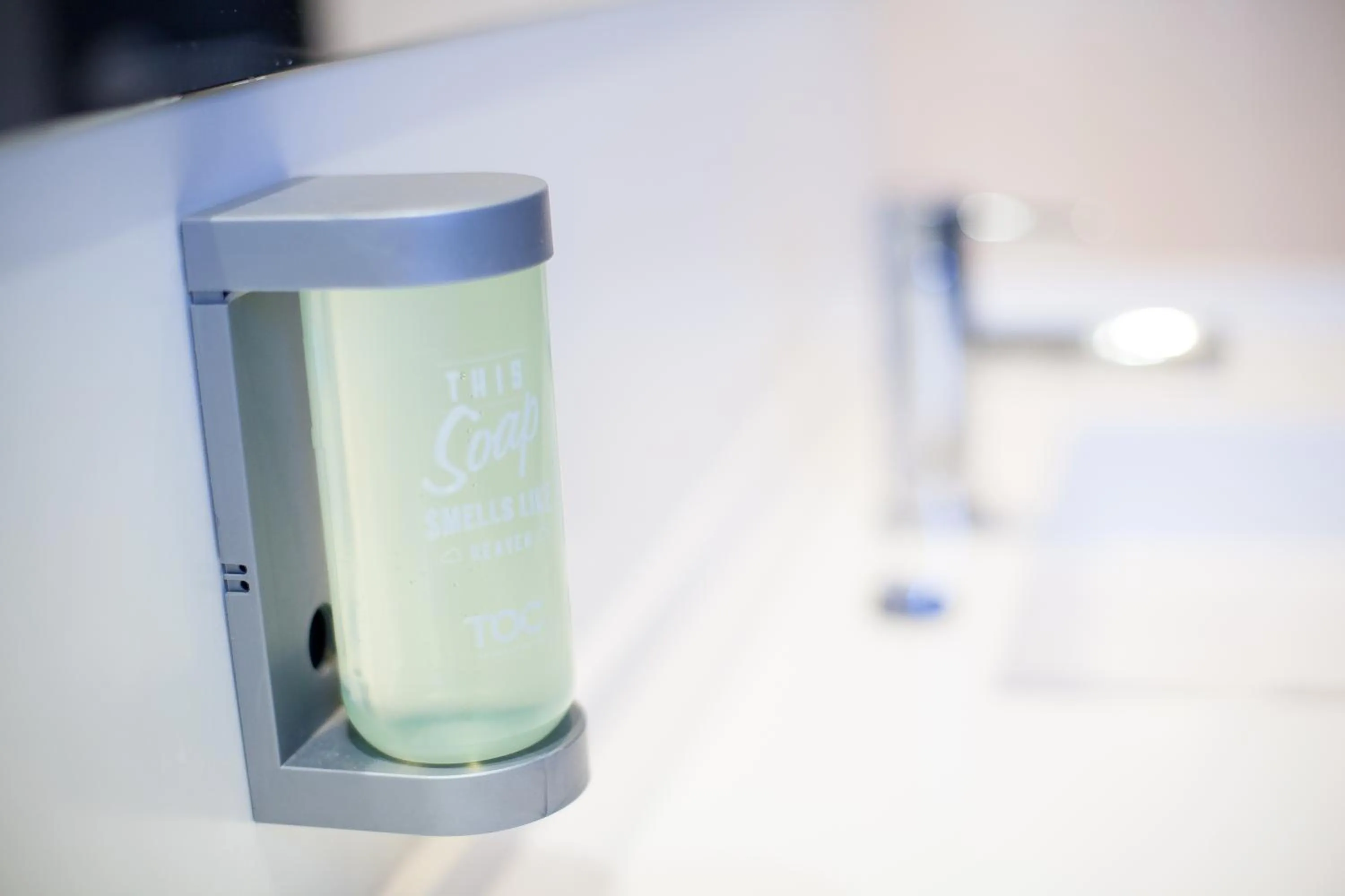 Bathroom in Toc Hostel Madrid