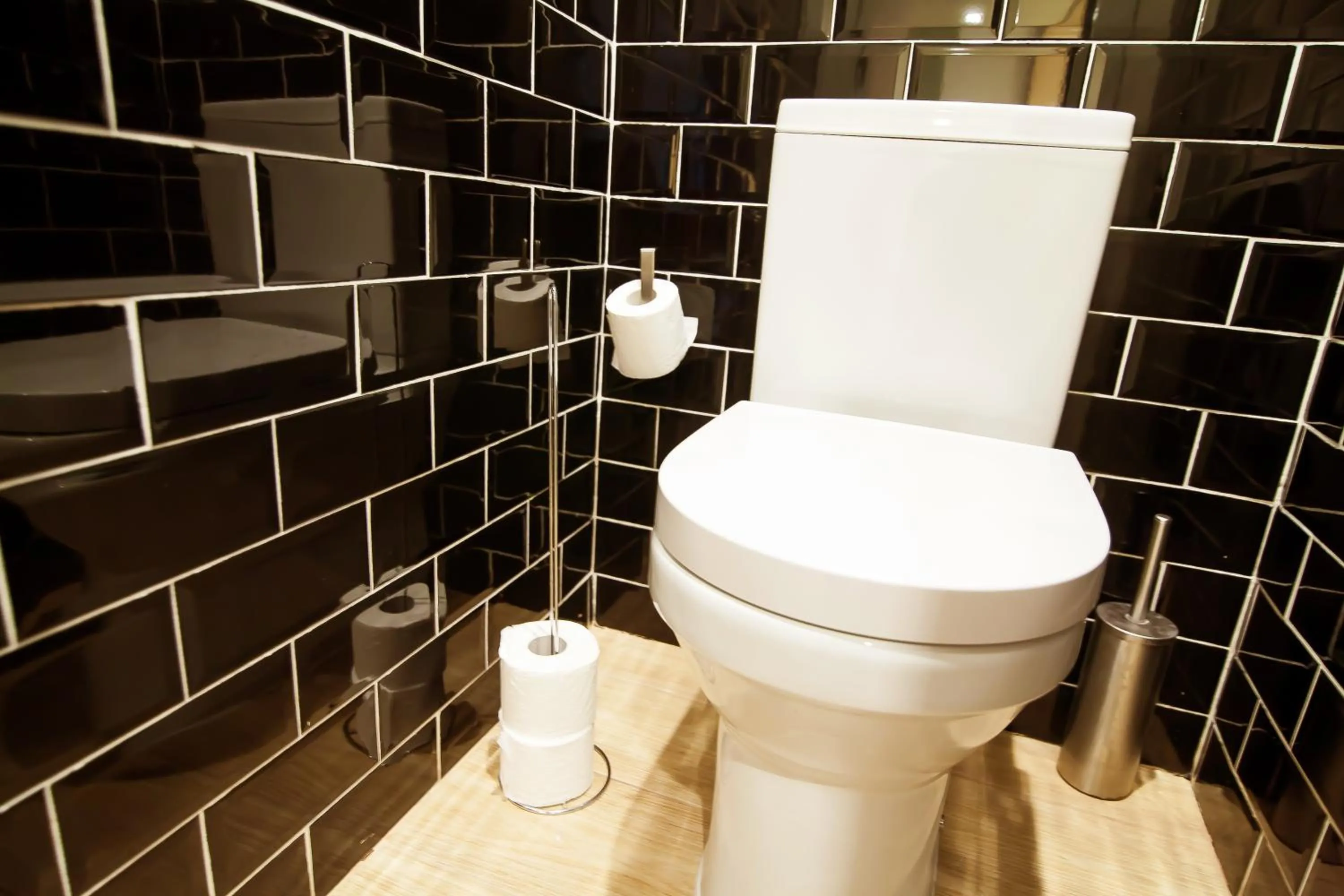 Toilet in Toc Hostel Madrid