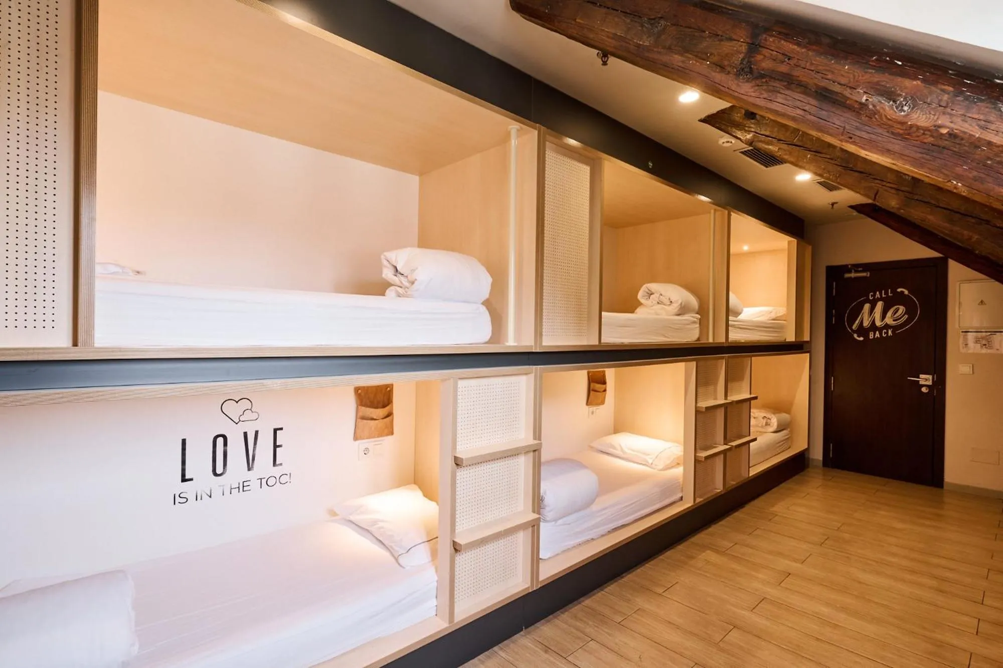 Bed in Toc Hostel Madrid