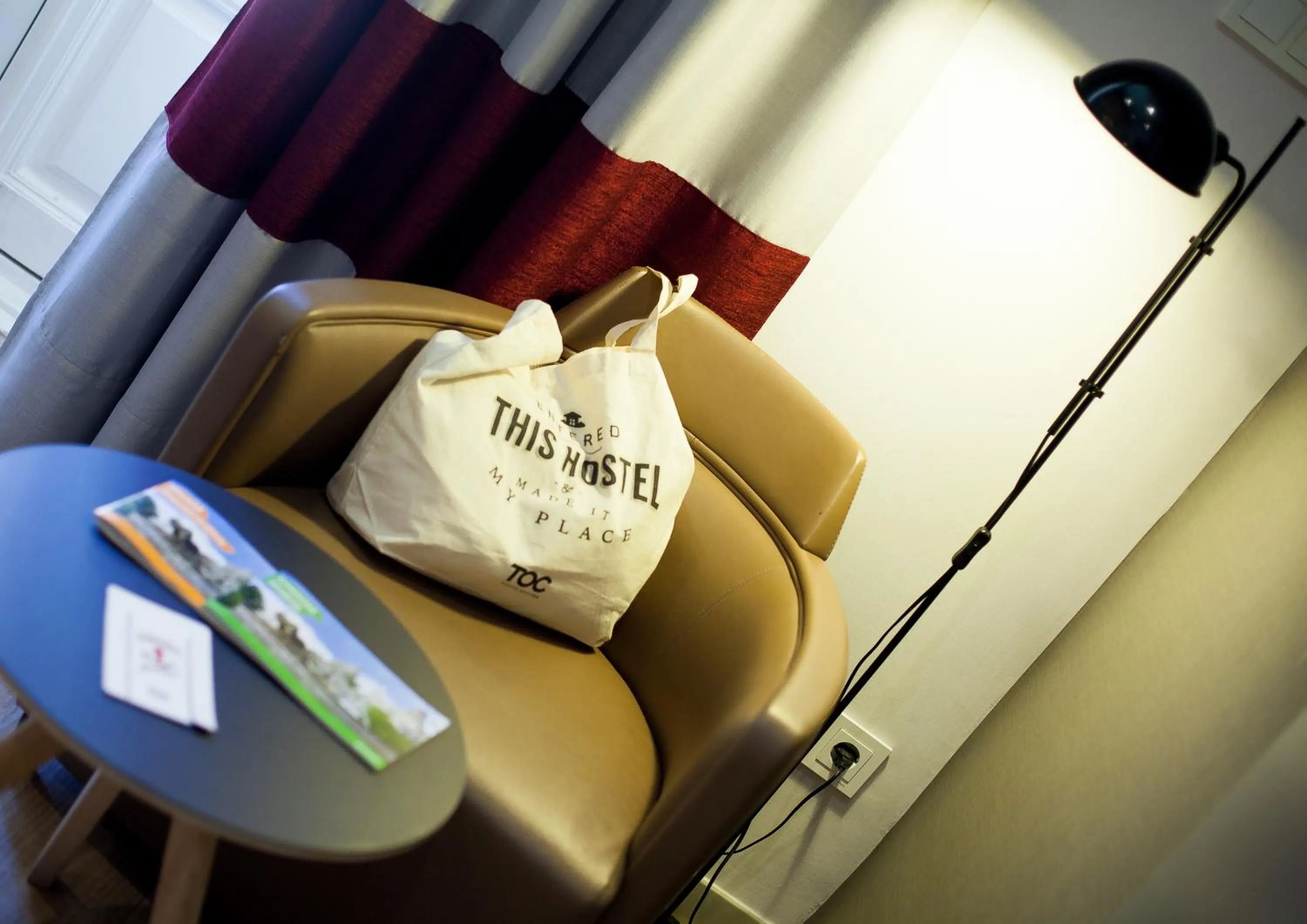 Decorative detail in Toc Hostel Madrid