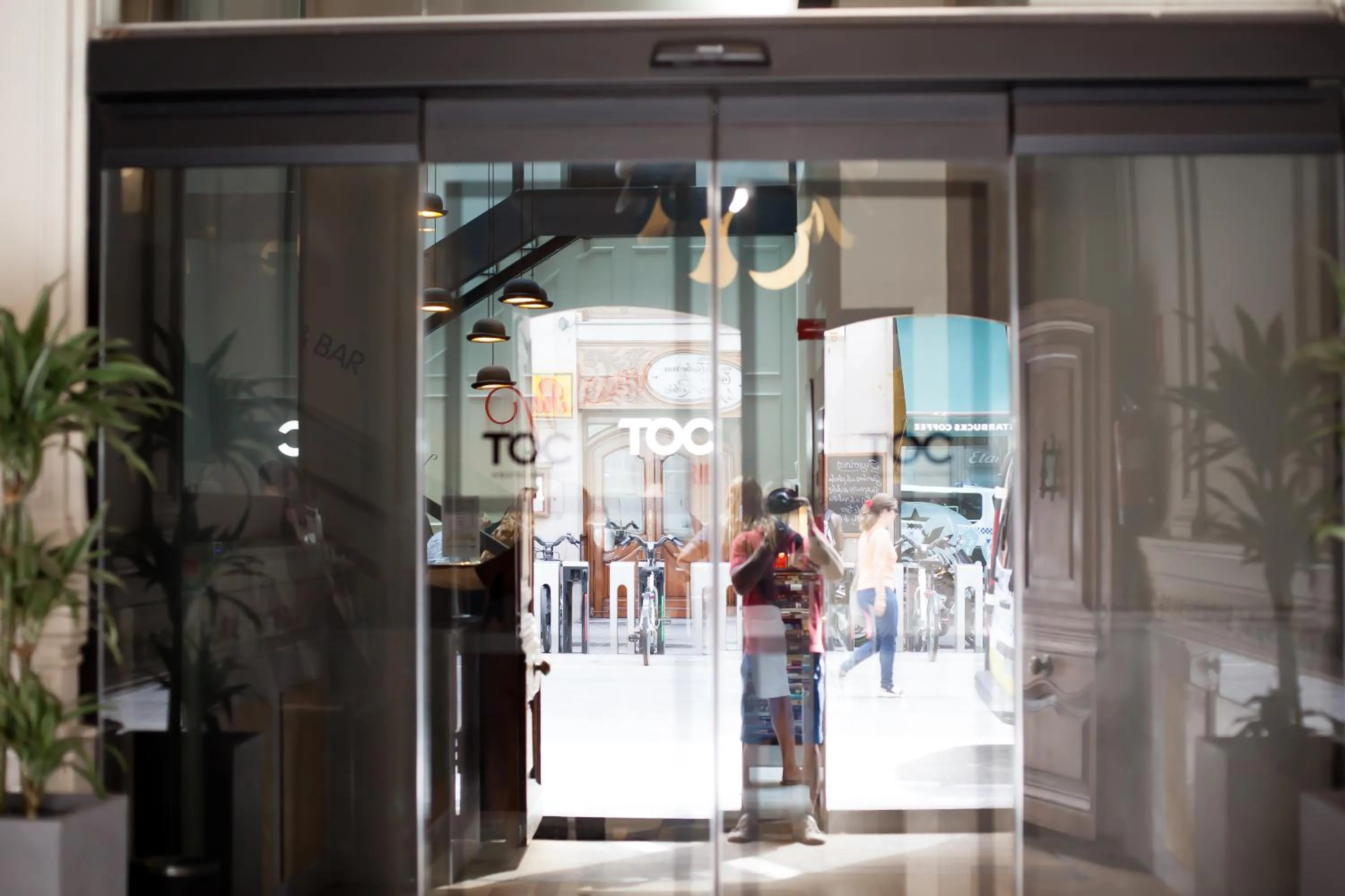 Lobby or reception in Toc Hostel Madrid