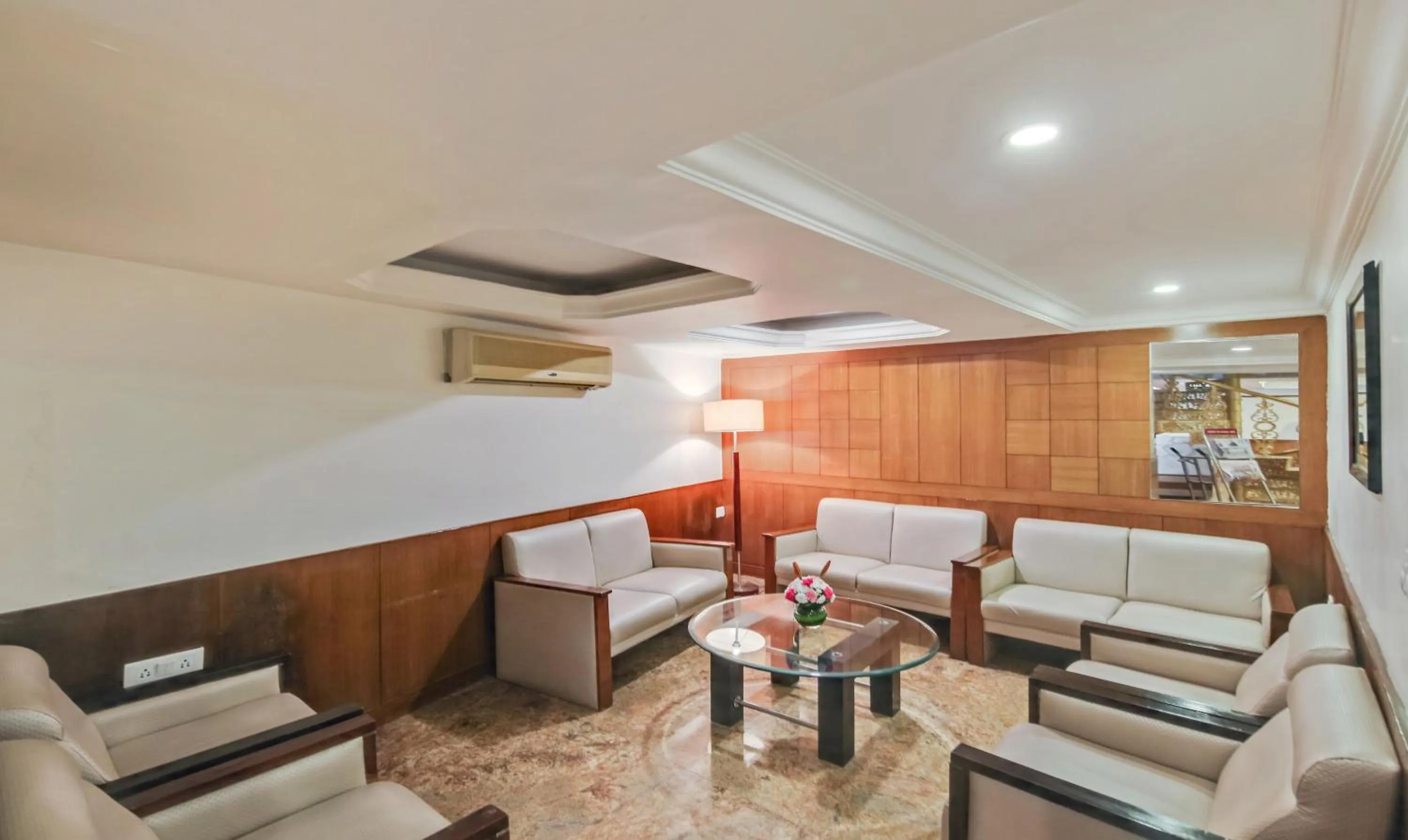 Seating area in Monarch Brigade Road