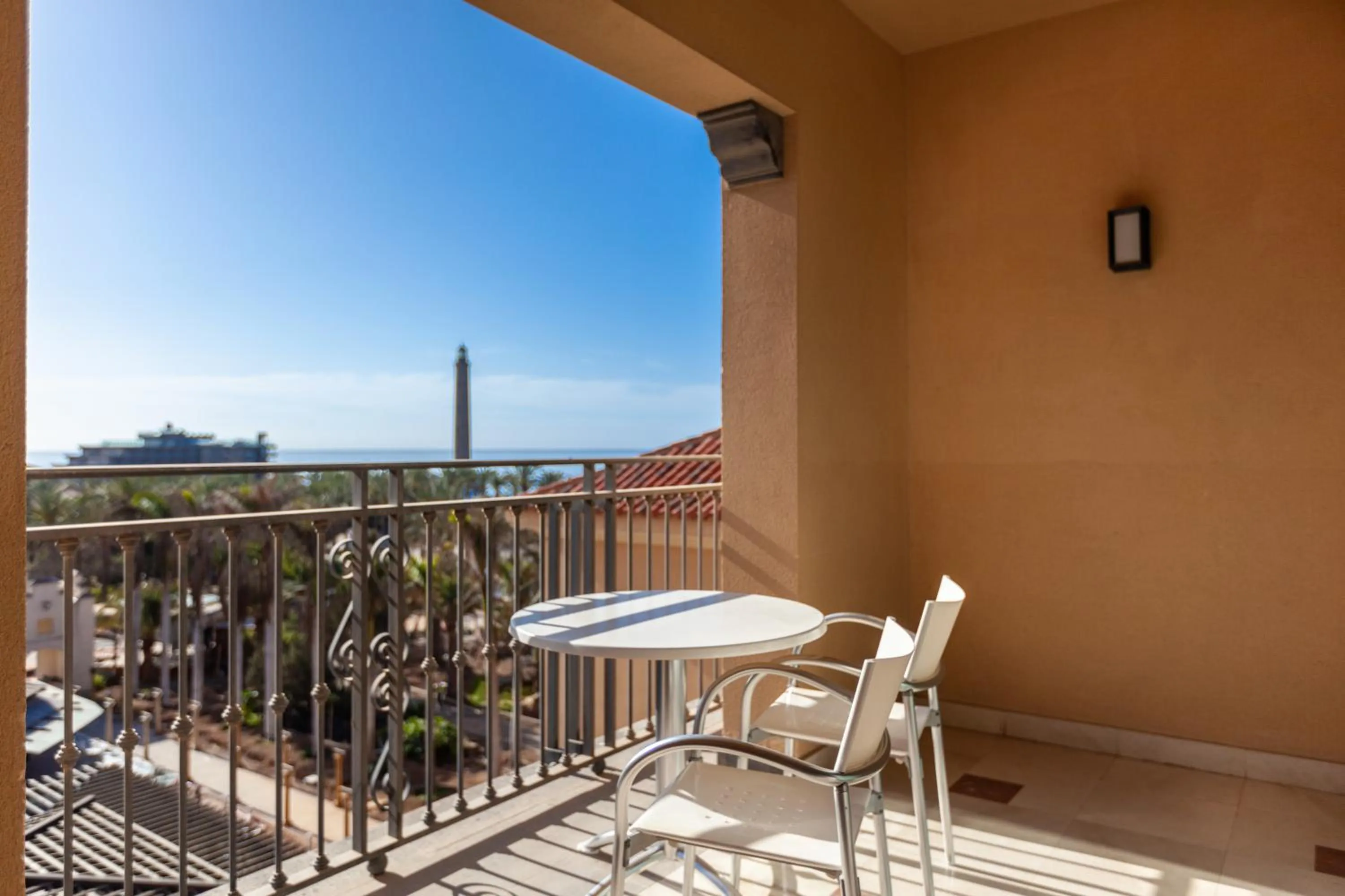 Balcony/Terrace in Unique Club at Lopesan Costa Meloneras Resort