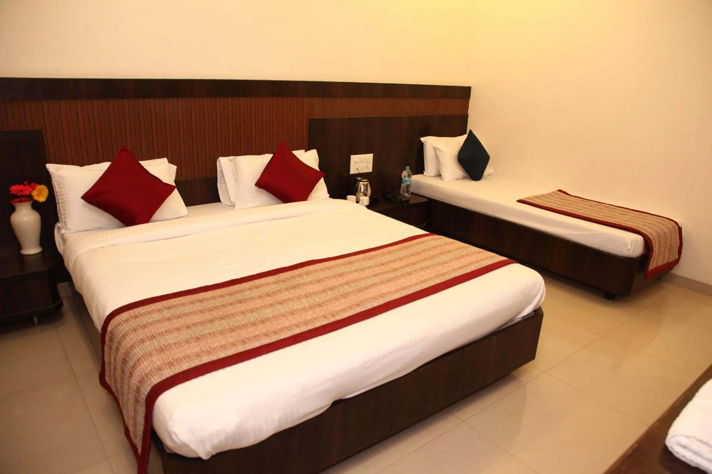 Photo of the whole room, Bed in Hotel Sai Ramanand