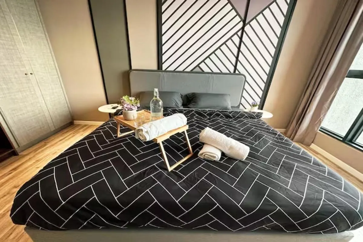 Bed in Millerz Cozy Home by GUESTONIC