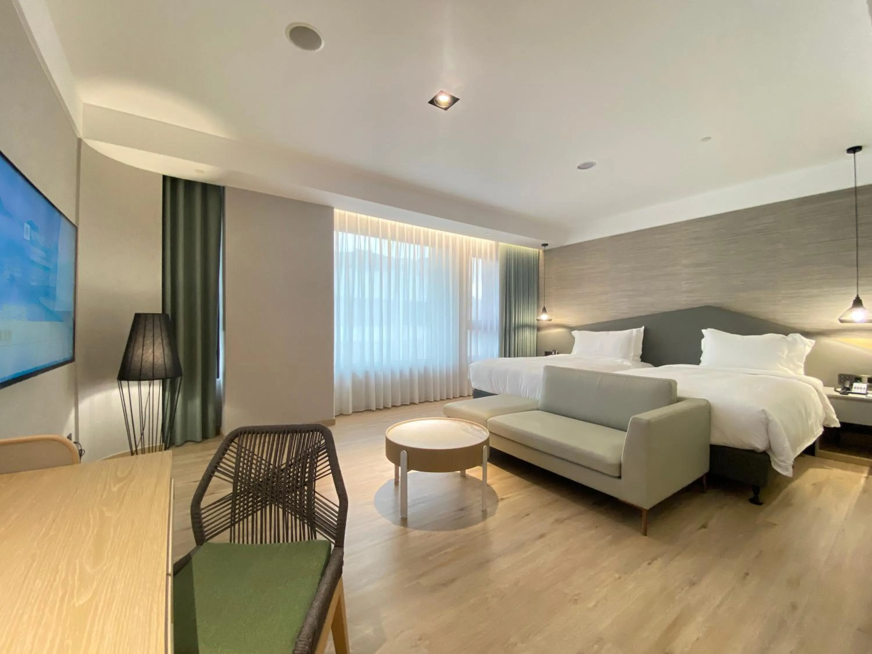 Bedroom, Bed in Wyndham Sun Moon Lake