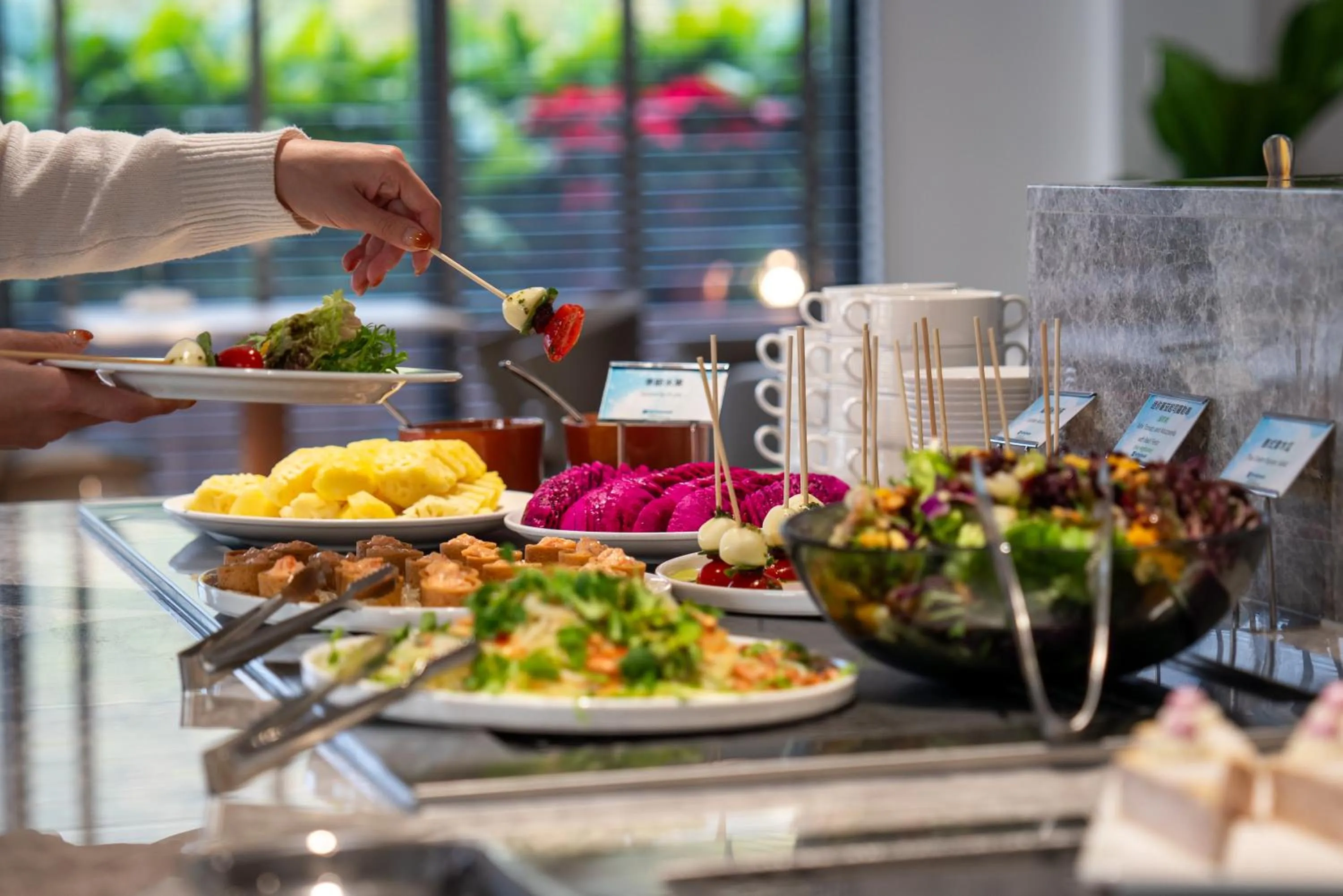 Food in Wyndham Sun Moon Lake