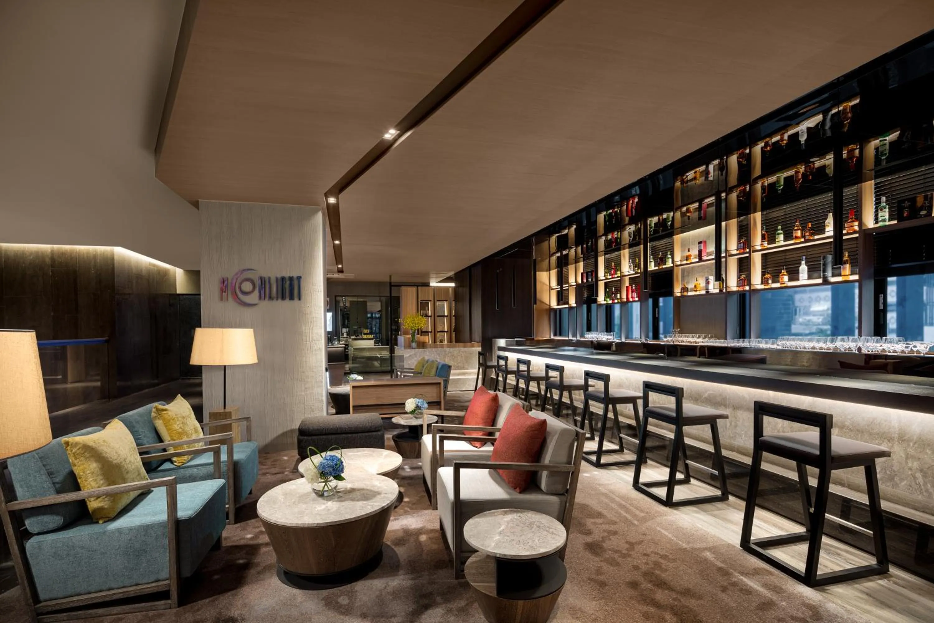 Lounge or bar in Wyndham Sun Moon Lake