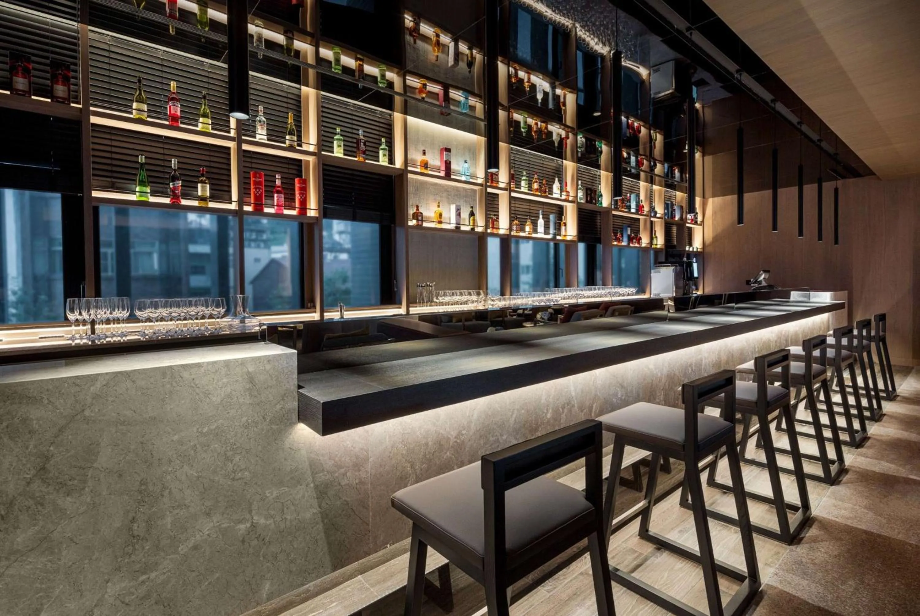 Lounge or bar in Wyndham Sun Moon Lake