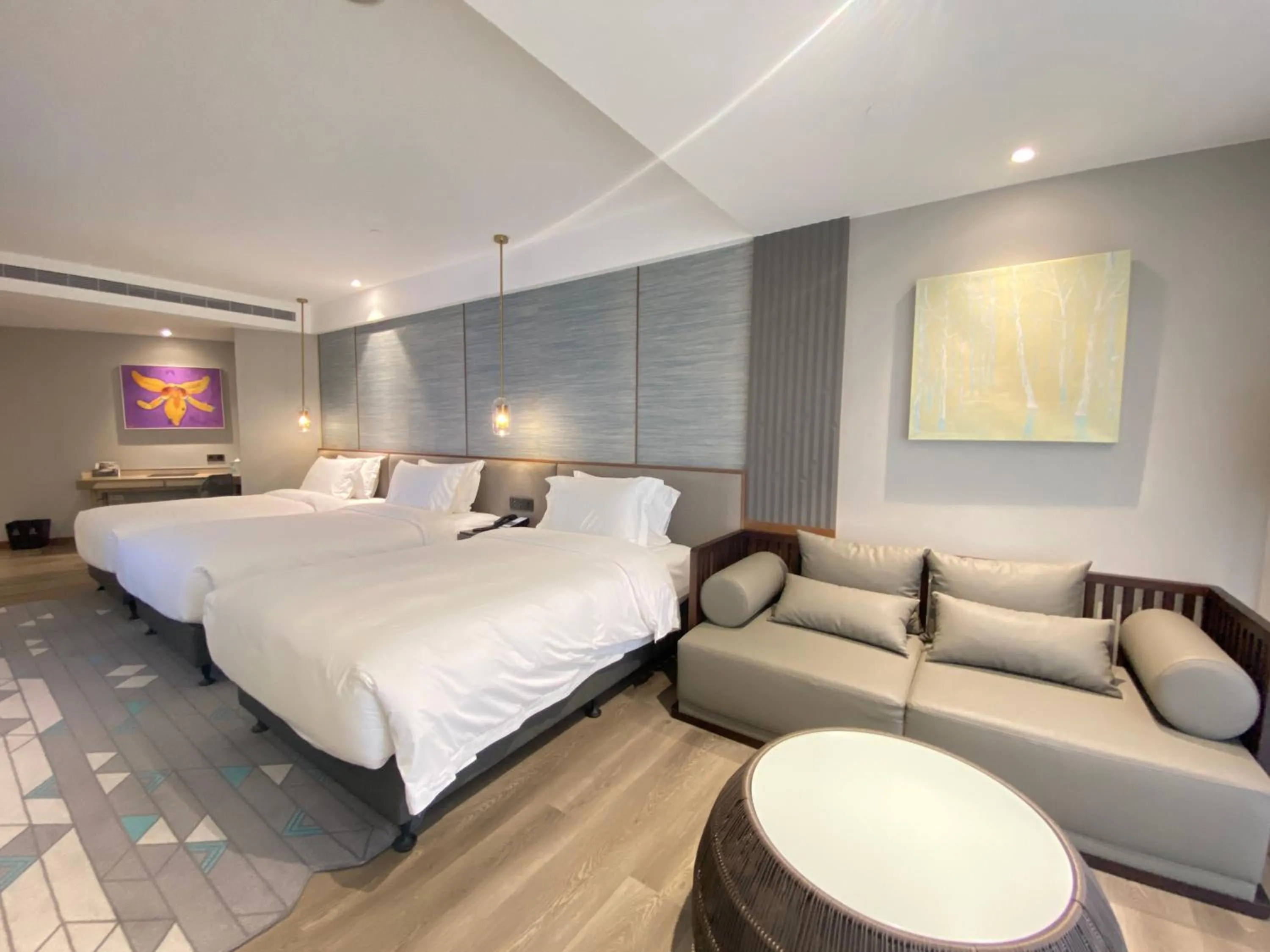 Bed in Wyndham Sun Moon Lake