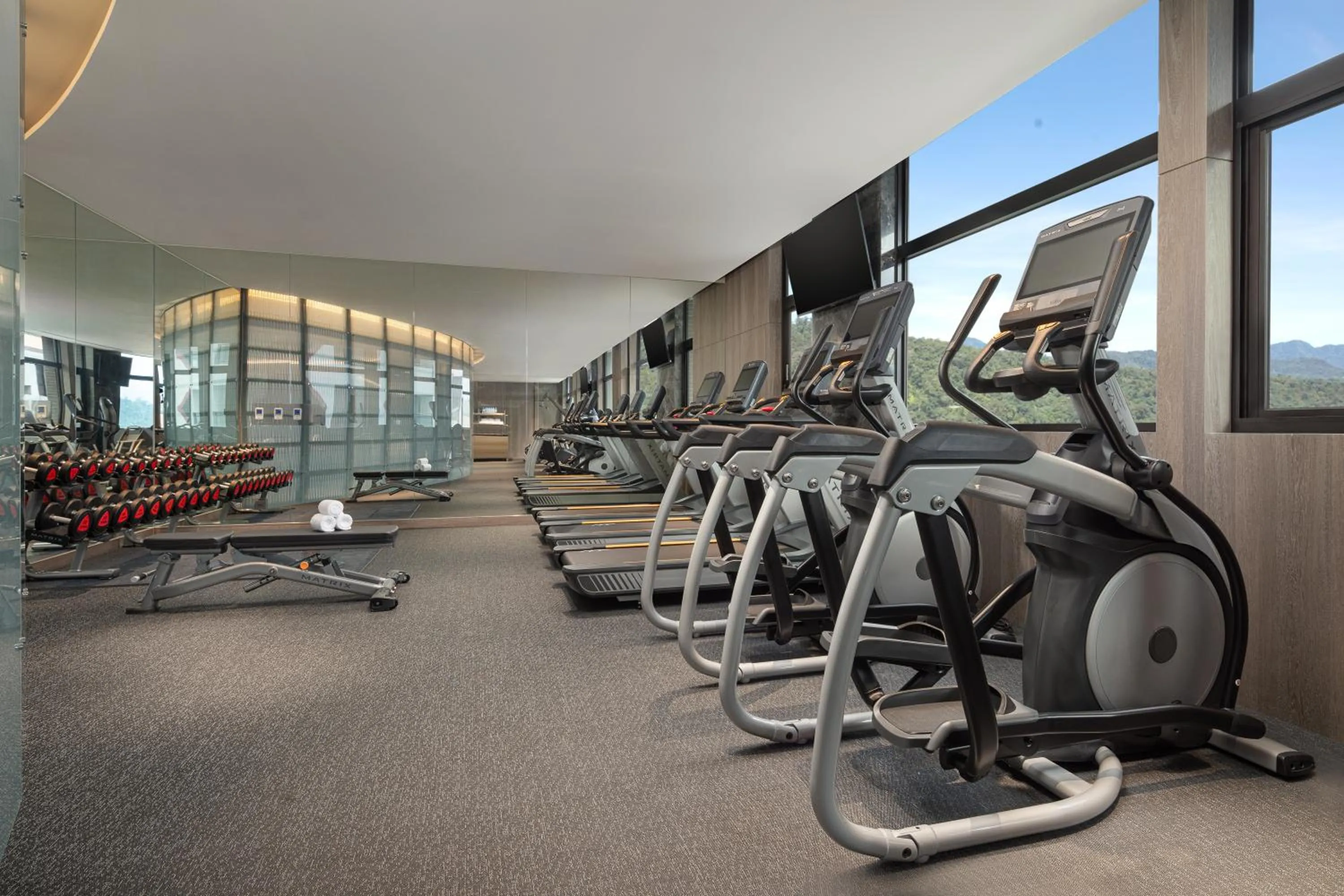Fitness centre/facilities in Wyndham Sun Moon Lake