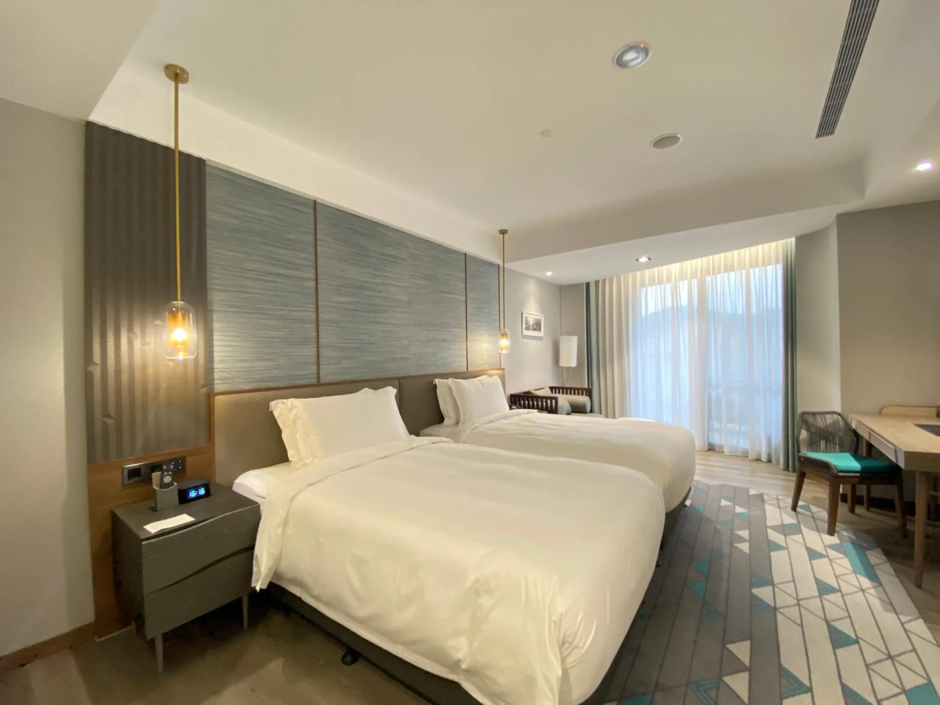 Photo of the whole room, Bed in Wyndham Sun Moon Lake