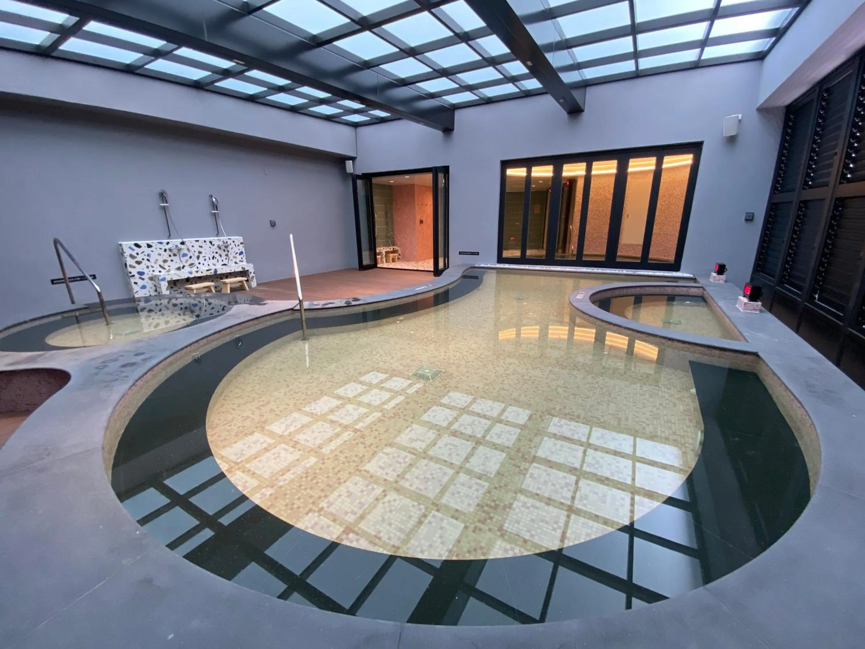 Hot Spring Bath in Wyndham Sun Moon Lake