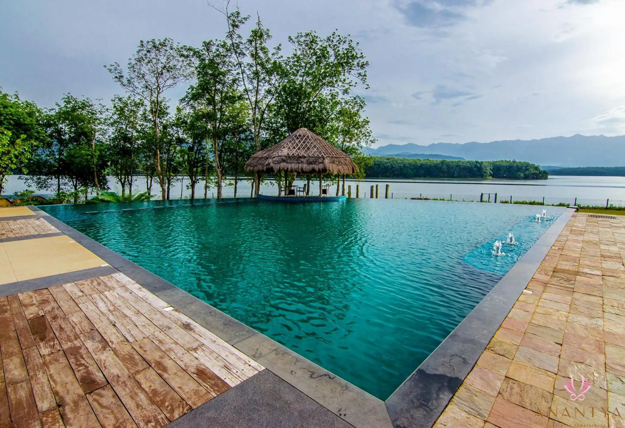 Swimming pool in Anantya By The Lake