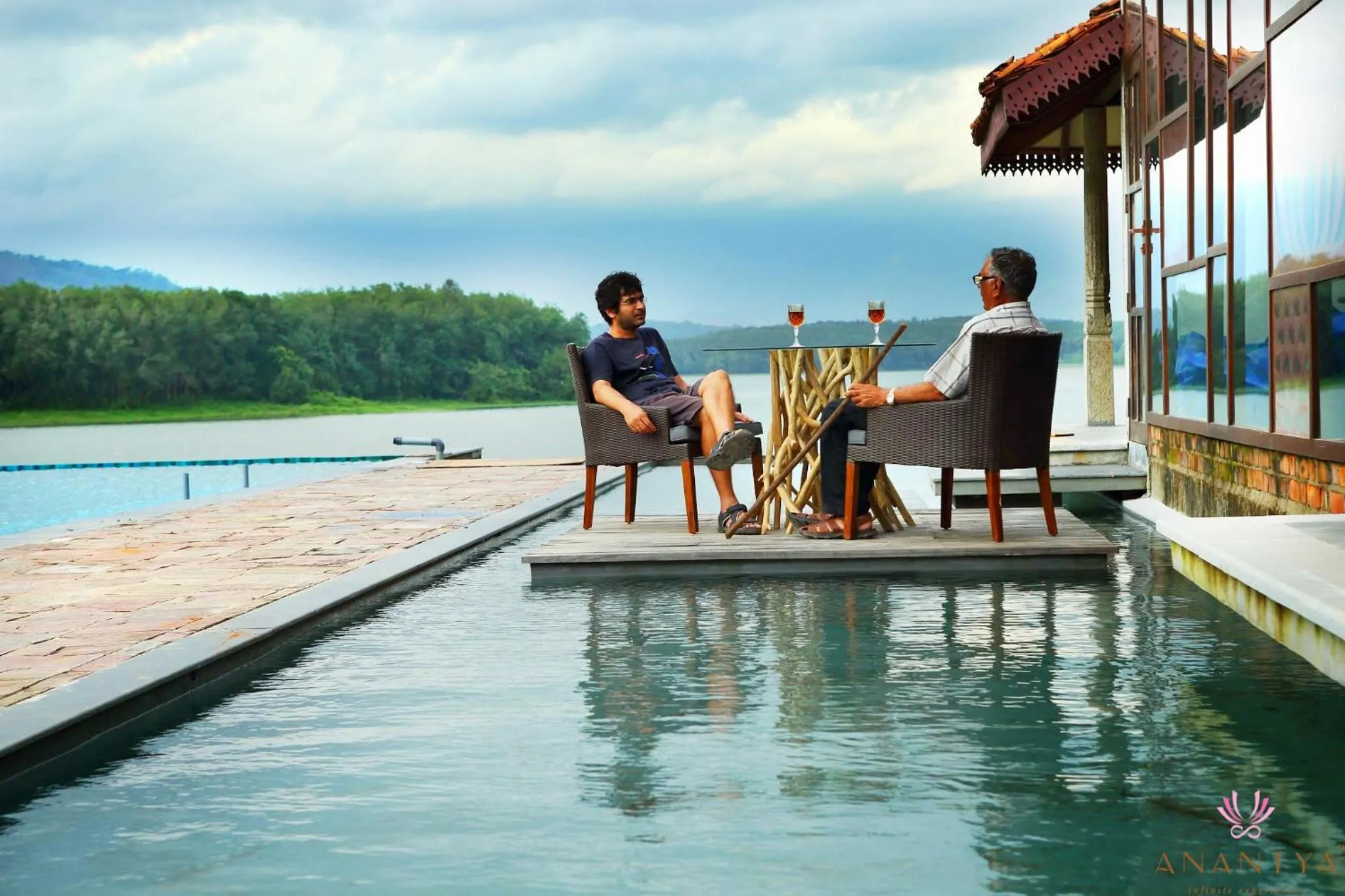 Lounge or bar in Anantya By The Lake