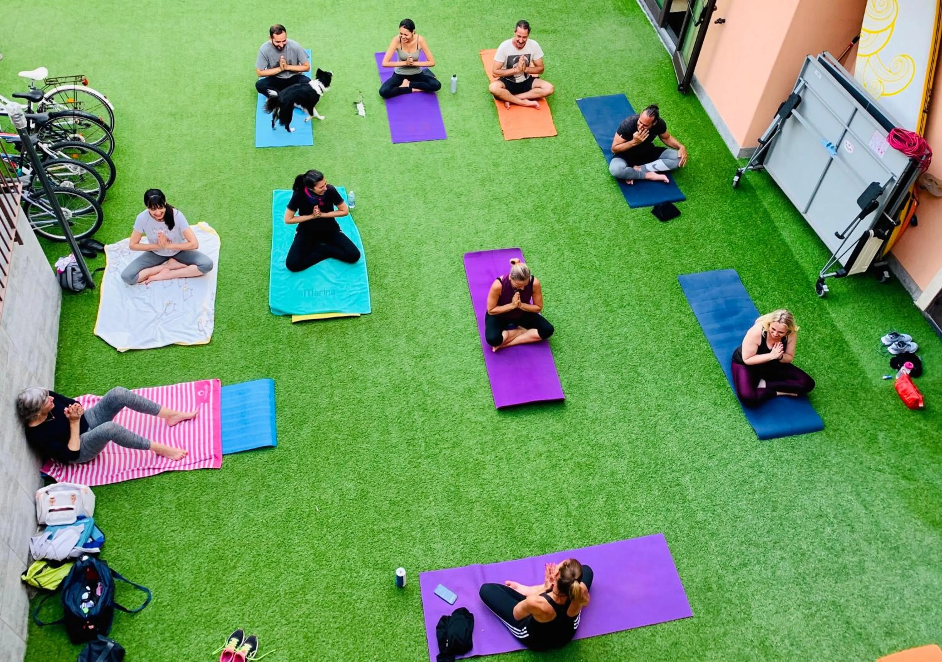 Fitness centre/facilities in La Scivola Rooms