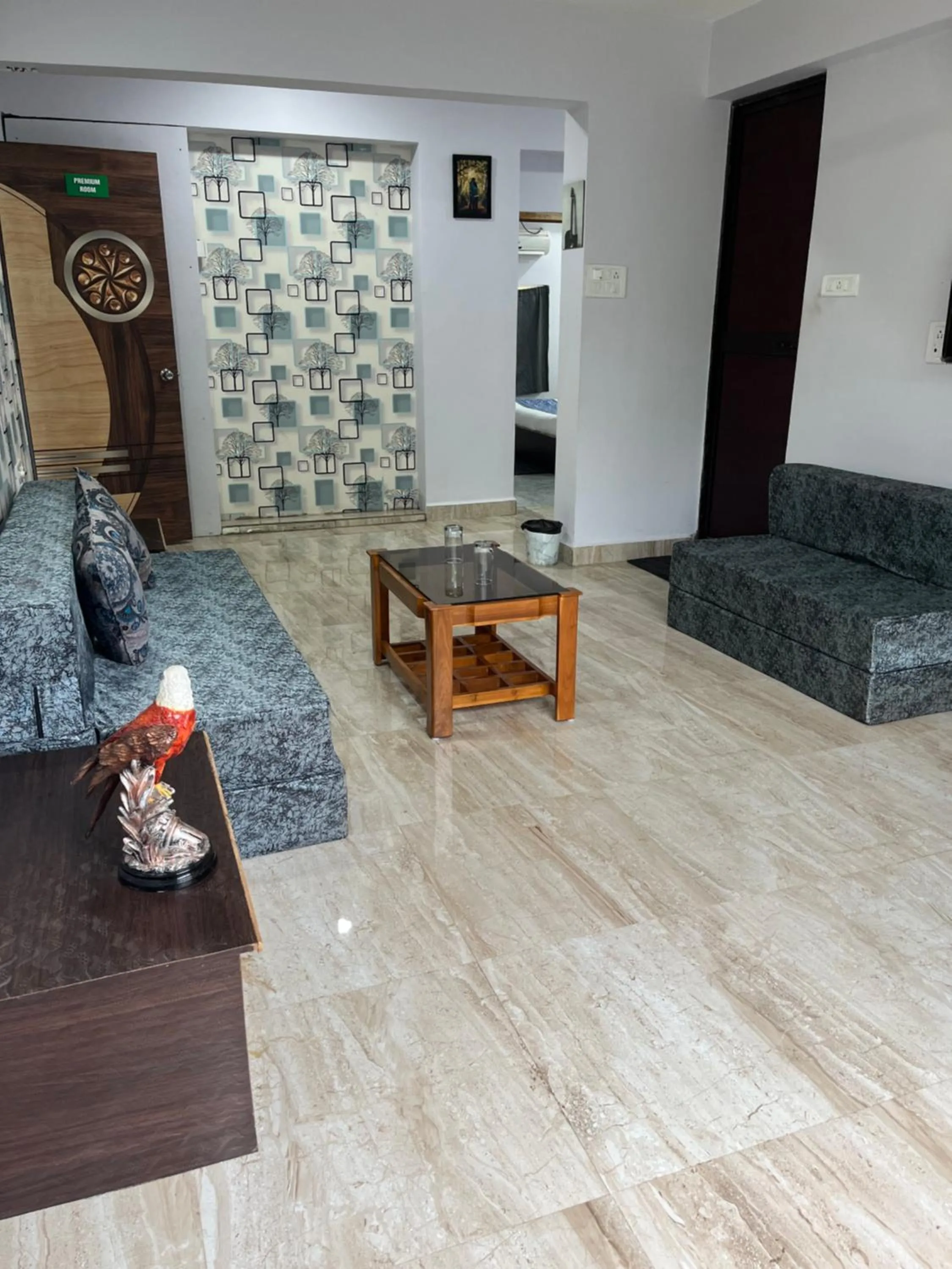 Seating area in The Terra Hotel North Goa